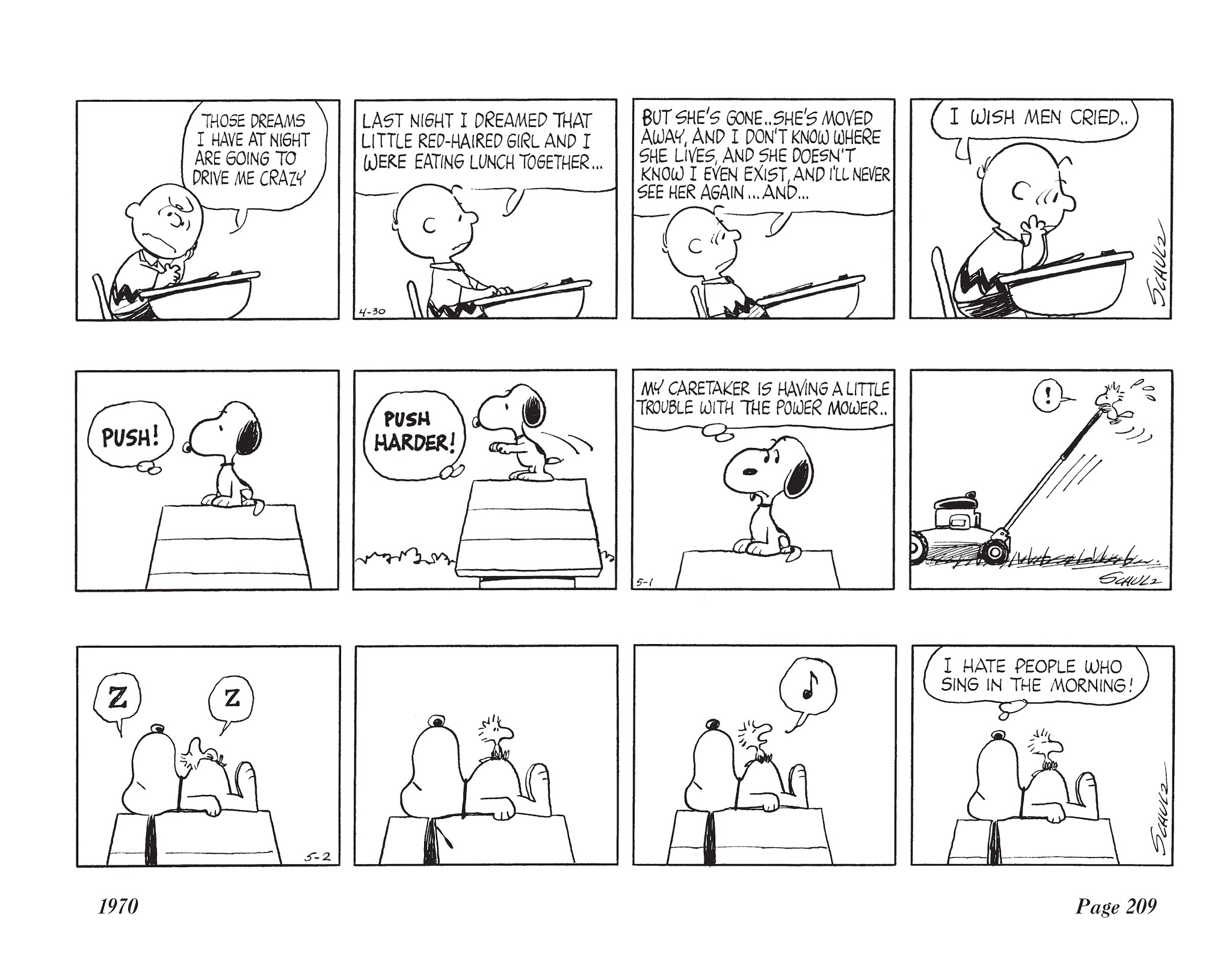 Read online The Complete Peanuts comic -  Issue # TPB 10 - 222