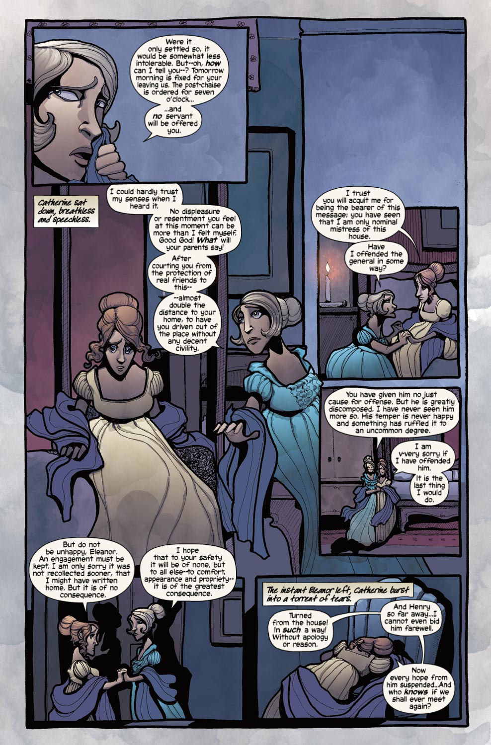Read online Northanger Abbey comic -  Issue #5 - 14