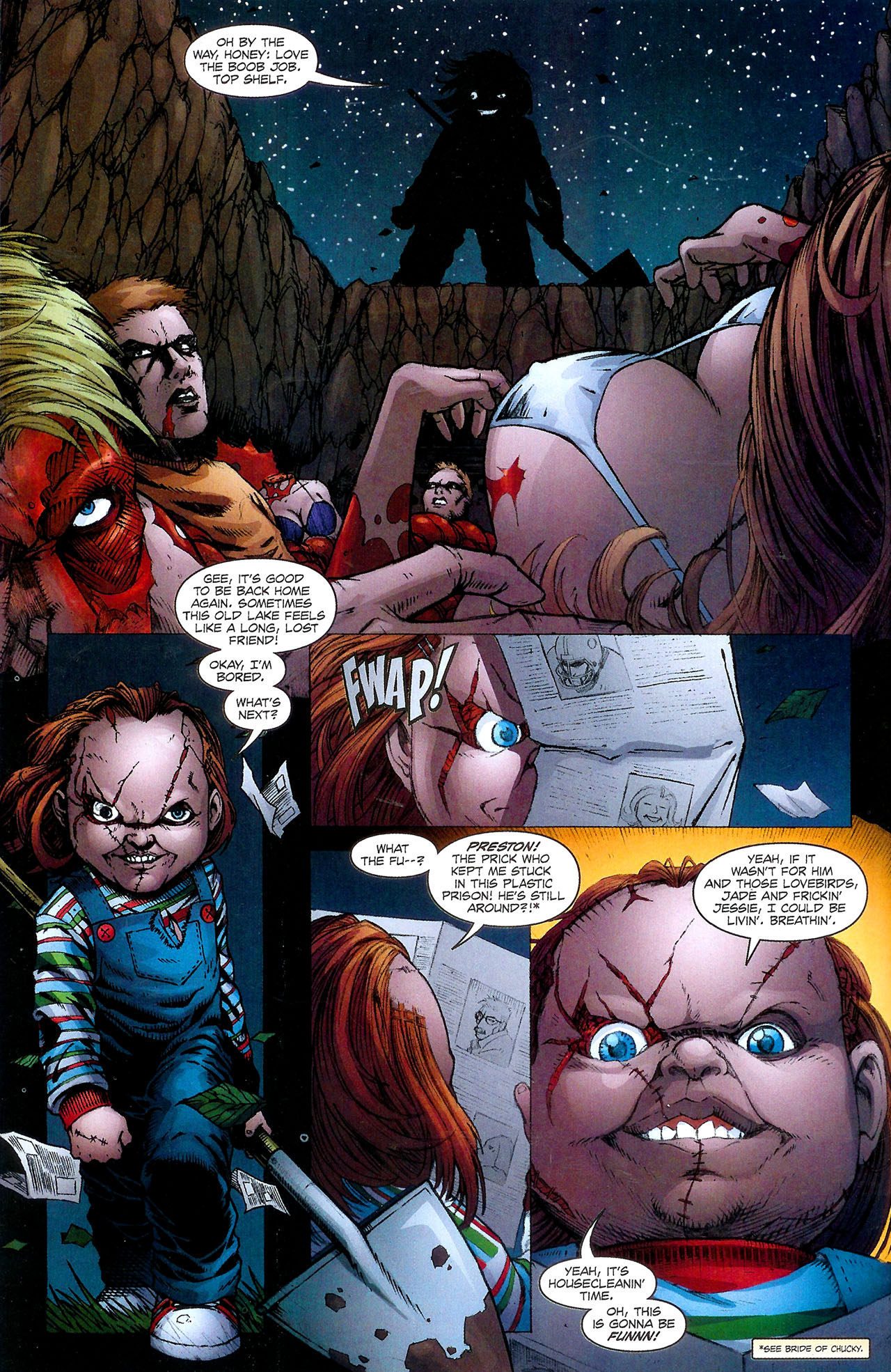 Read online Chucky comic -  Issue #1 - 9