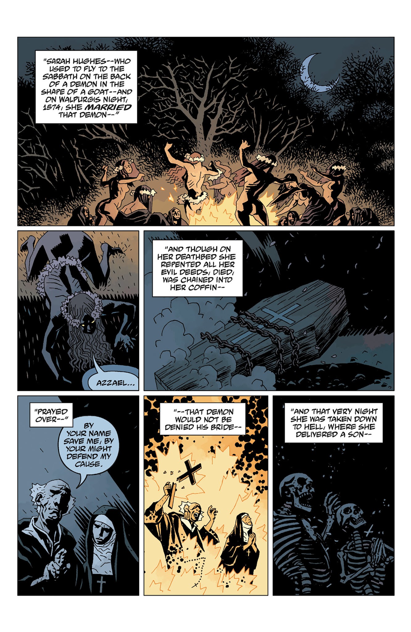 Read online Hellboy: The Wild Hunt comic -  Issue # TPB - 121