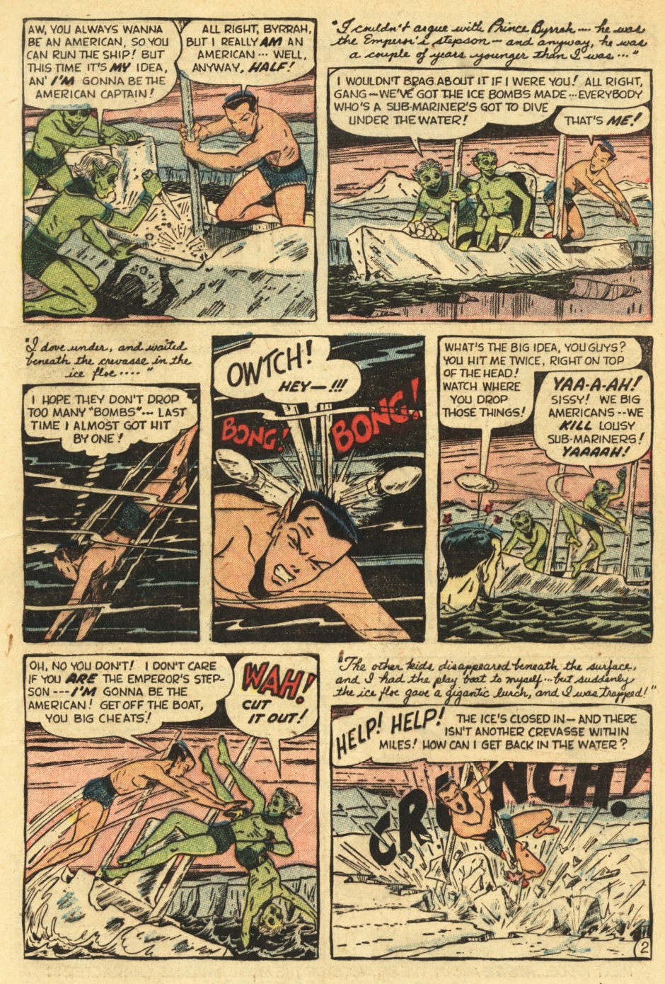 Read online Sub-Mariner Comics comic -  Issue #35 - 13