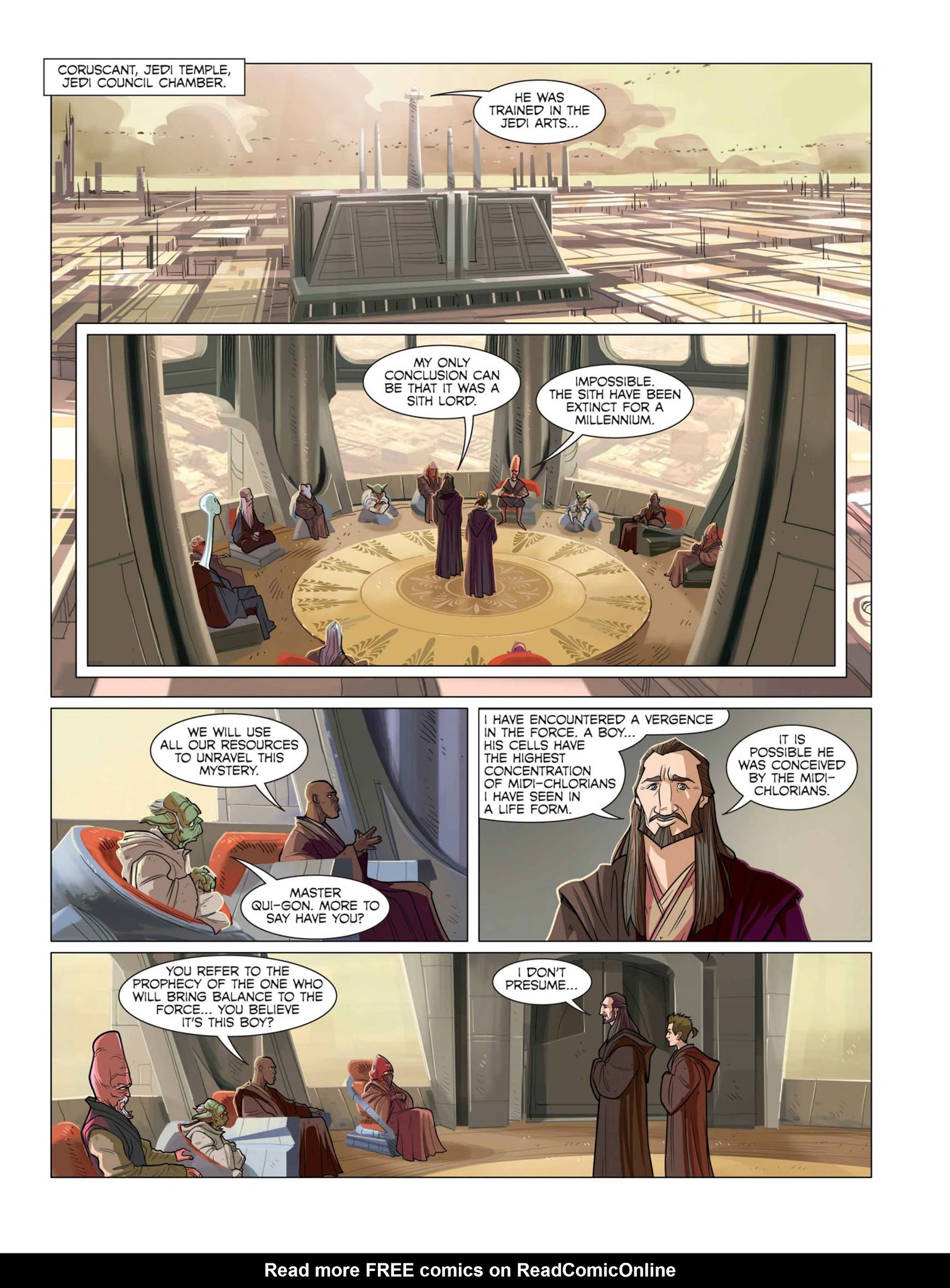 Read online Star Wars: The Prequel Trilogy: A Graphic Novel comic -  Issue # Full - 50