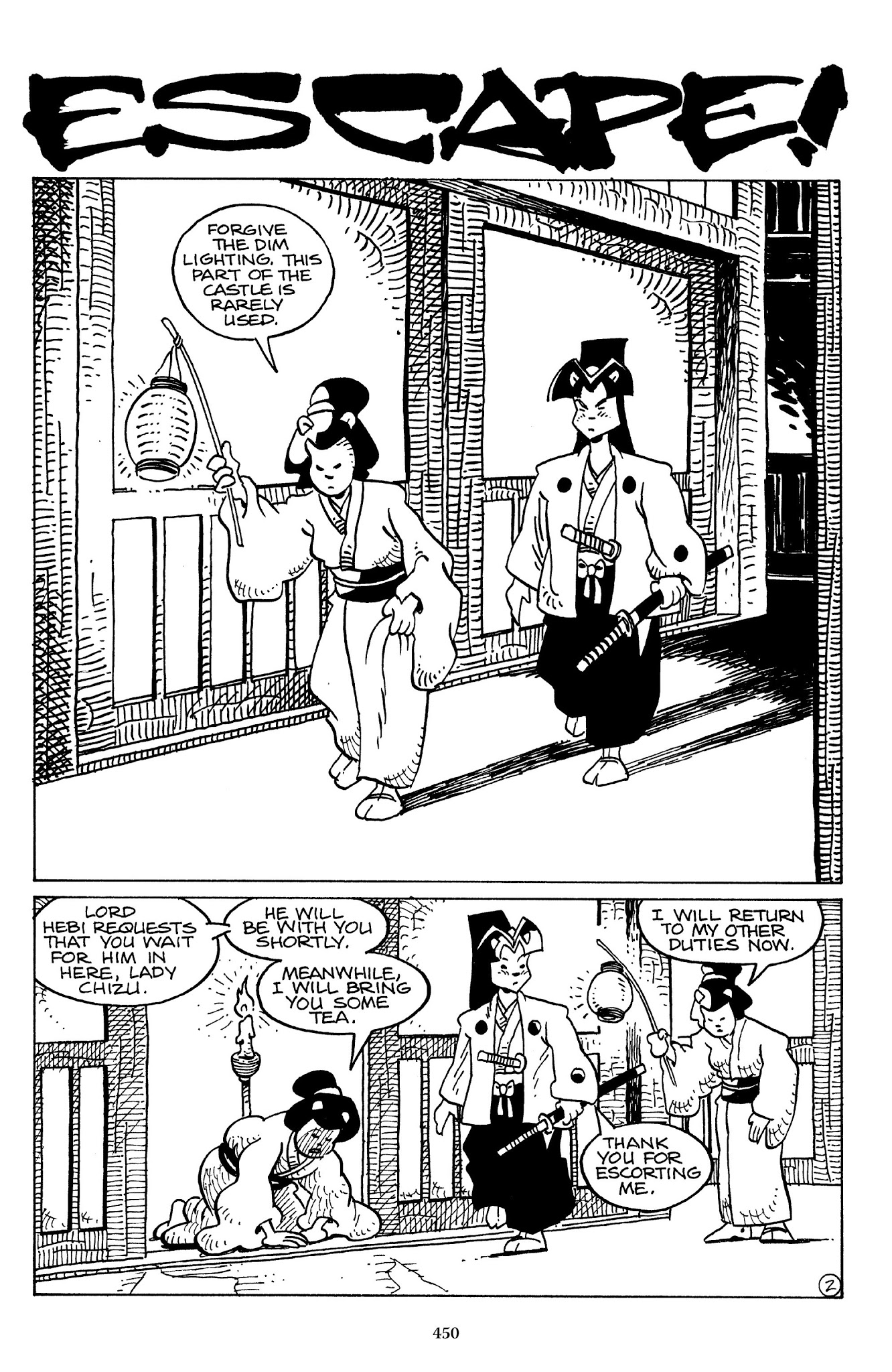 Read online The Usagi Yojimbo Saga comic -  Issue # TPB 3 - 446
