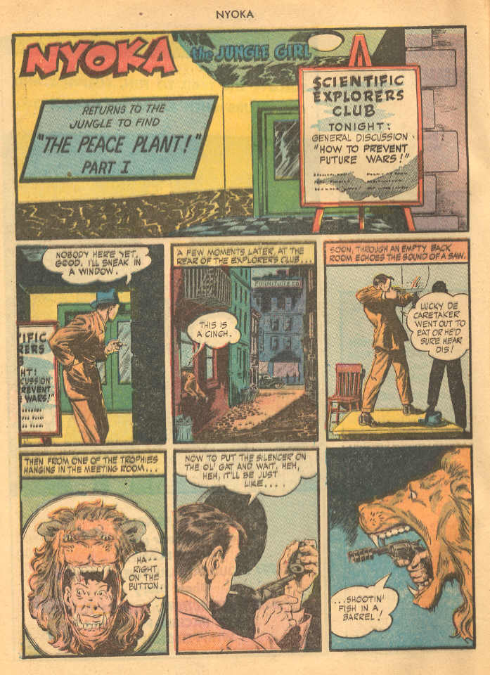Read online Nyoka the Jungle Girl (1945) comic -  Issue #3 - 4