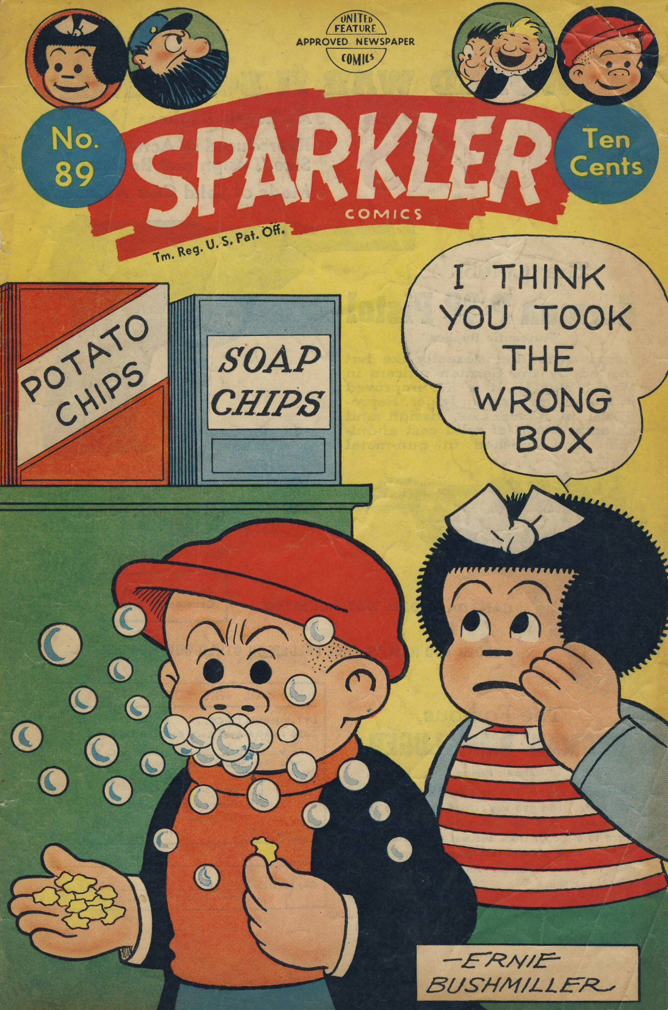 Read online Sparkler Comics comic -  Issue #89 - 1