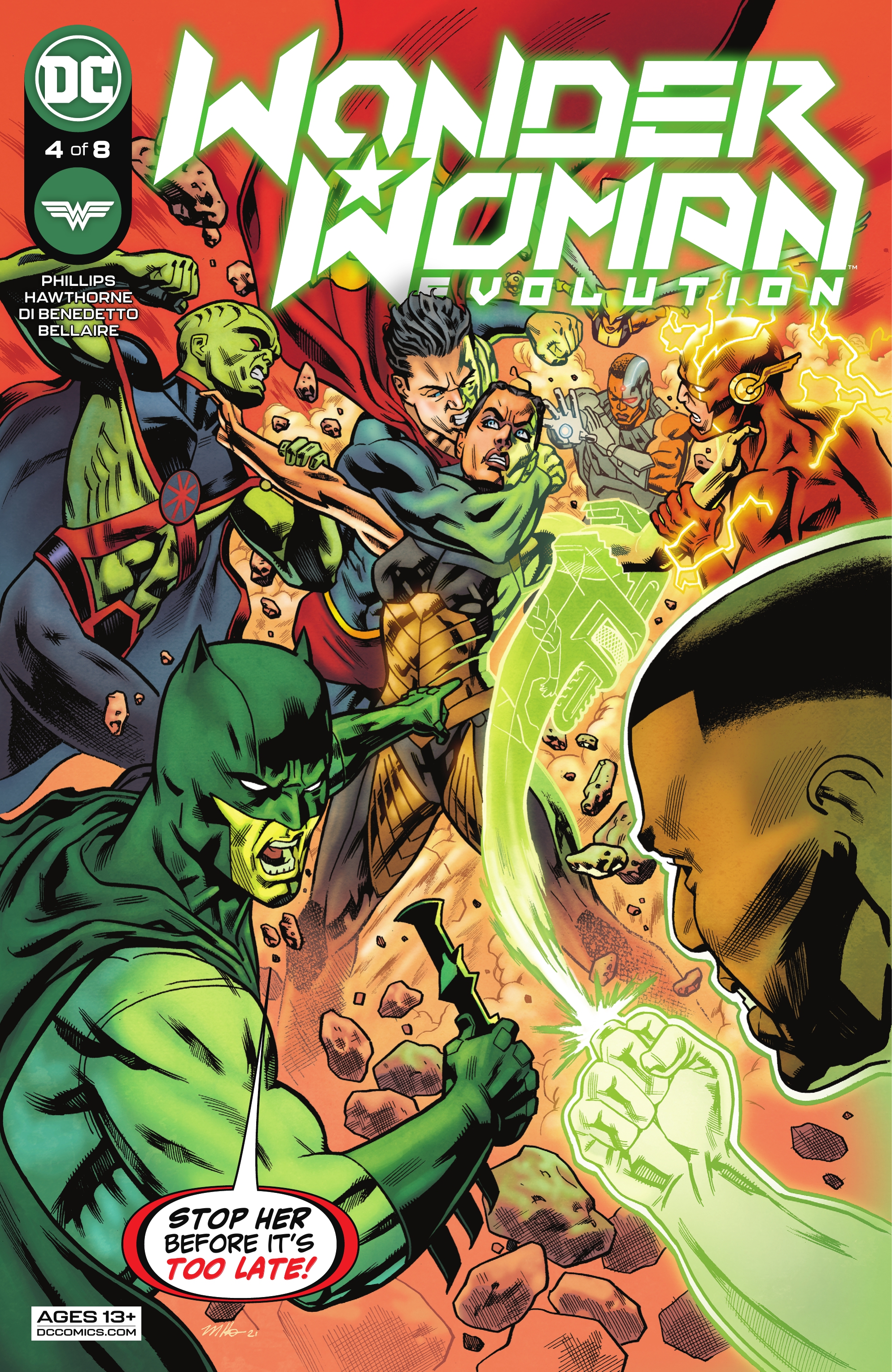 Read online Wonder Woman: Evolution comic -  Issue #4 - 1