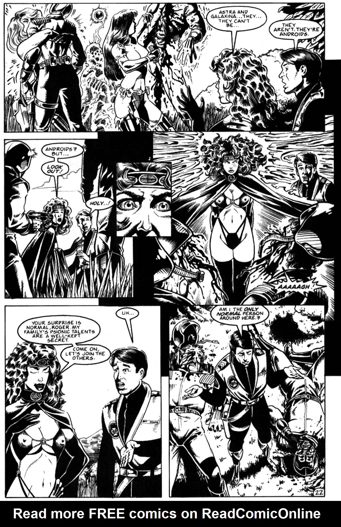 Read online Galaxina comic -  Issue #4 - 25