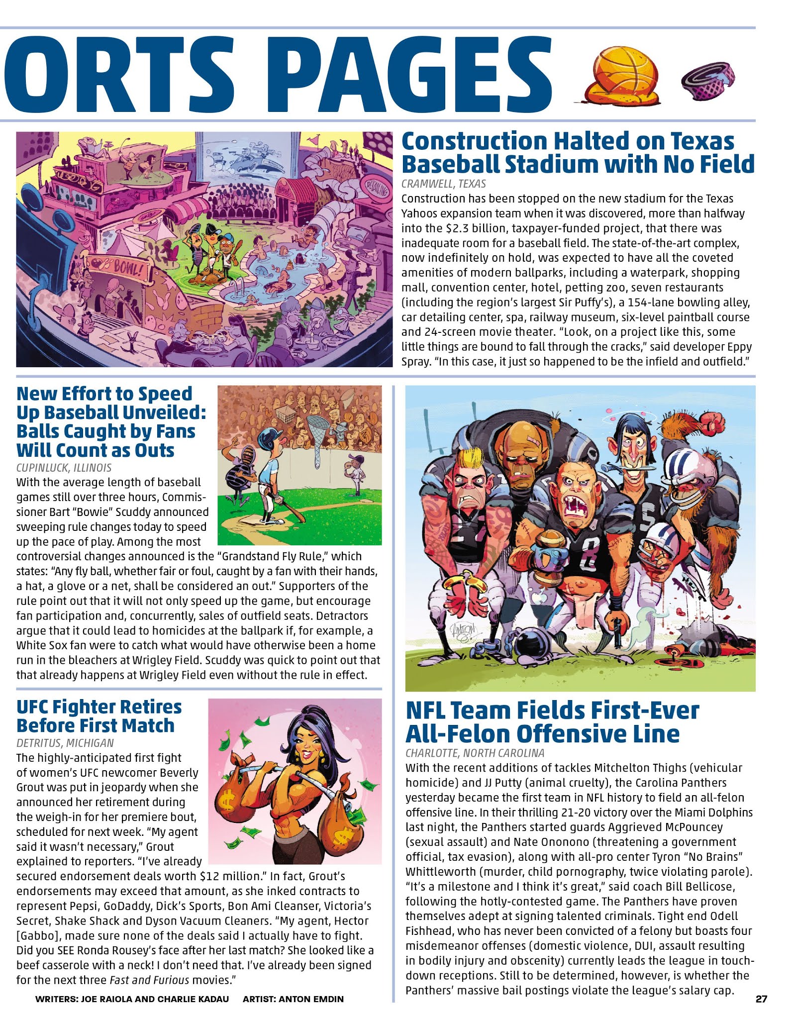 Read online MAD comic -  Issue #550 - 29