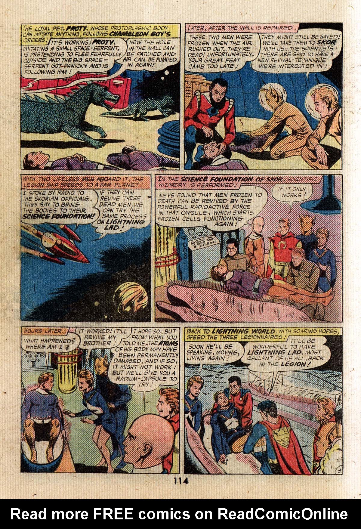 Read online Adventure Comics (1938) comic -  Issue #500 - 114