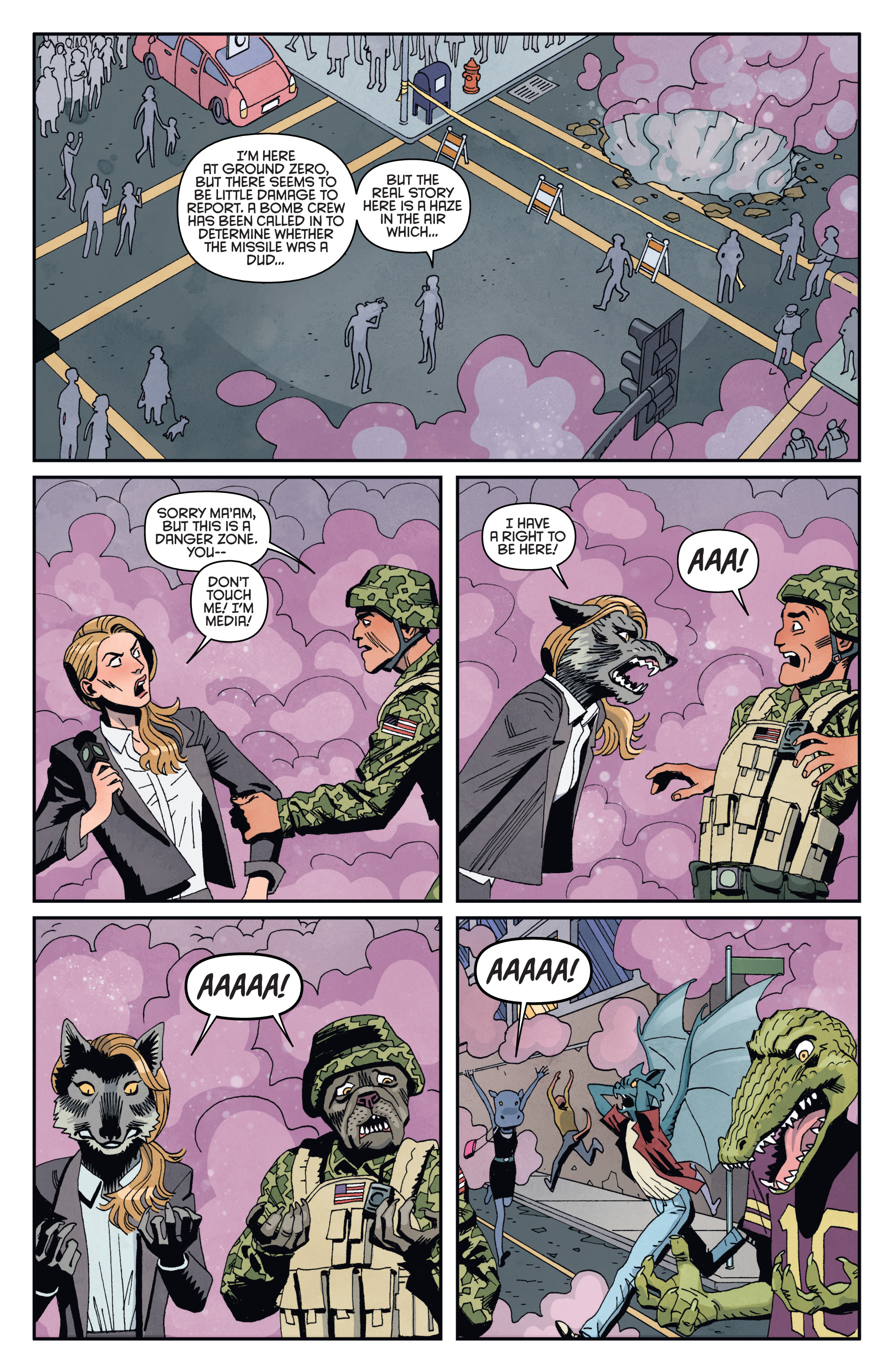 Read online Flash Gordon: Kings Cross comic -  Issue #4 - 9