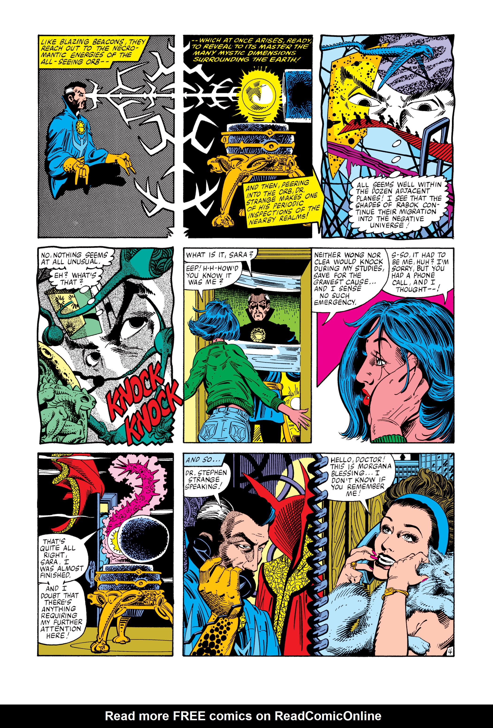 Read online Marvel Masterworks: Doctor Strange comic -  Issue # TPB 9 (Part 1) - 61