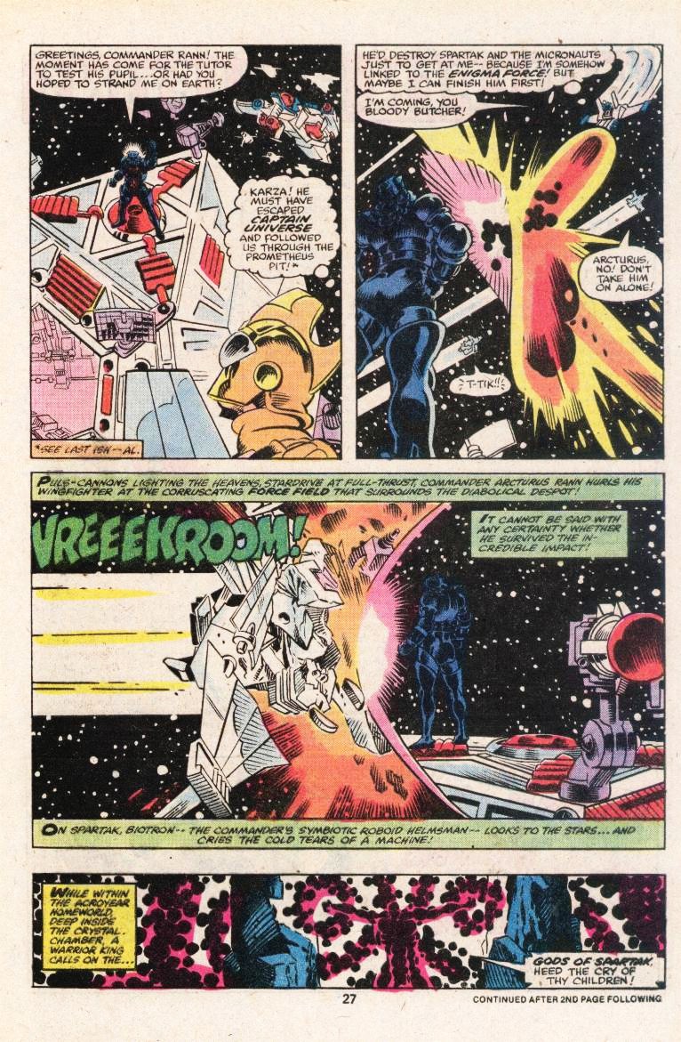 Read online Micronauts (1979) comic -  Issue #9 - 17