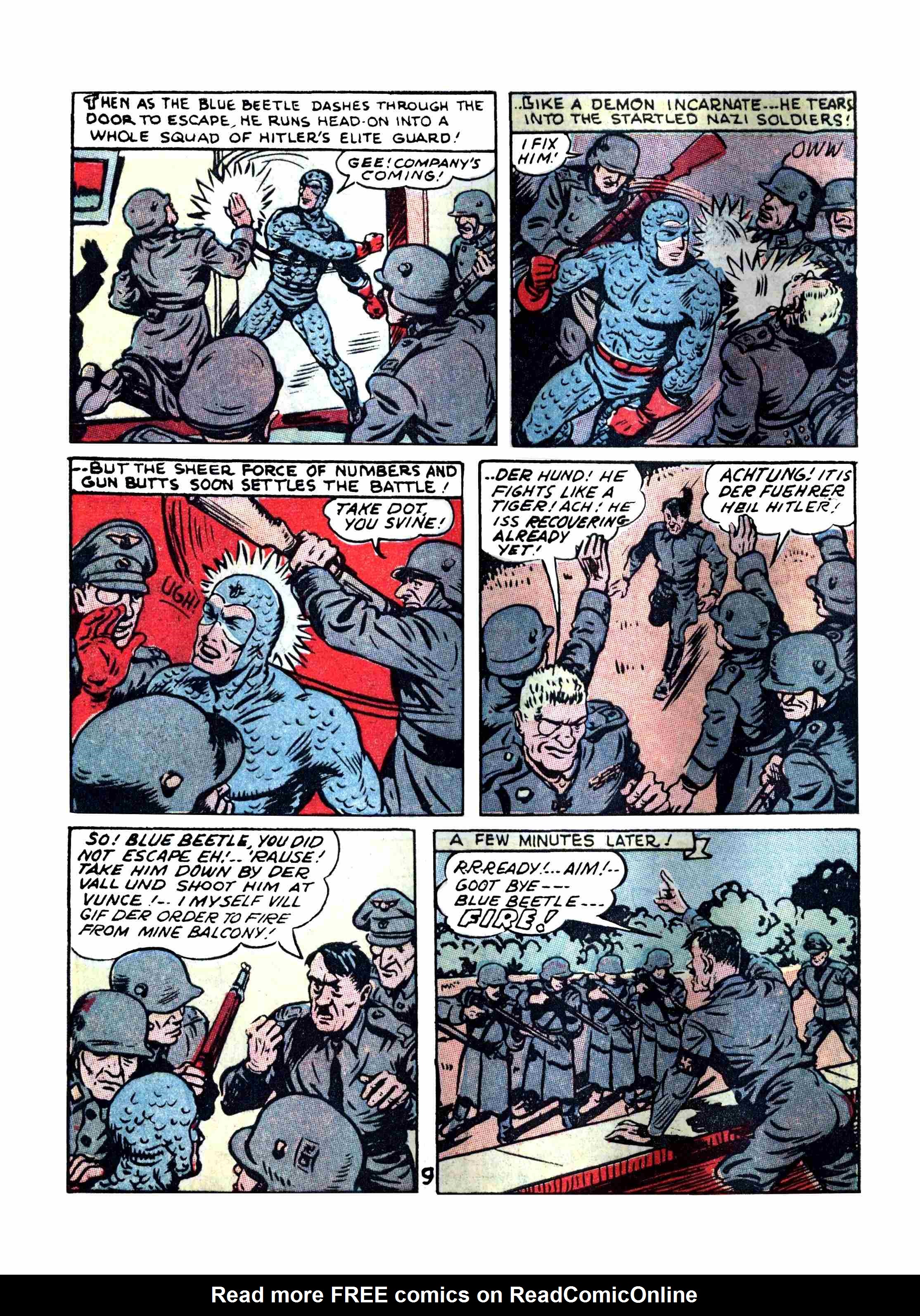 Read online The Blue Beetle comic -  Issue #22 - 12
