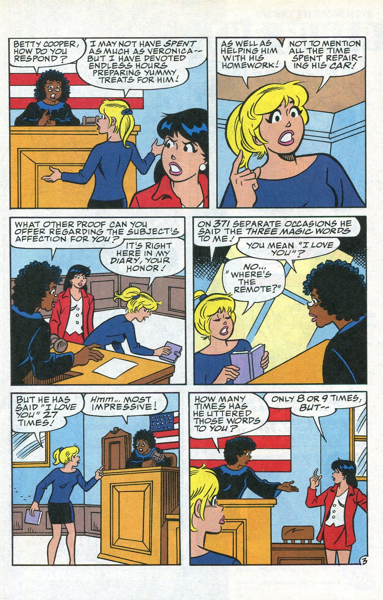 Read online Betty and Veronica (1987) comic -  Issue #217 - 5