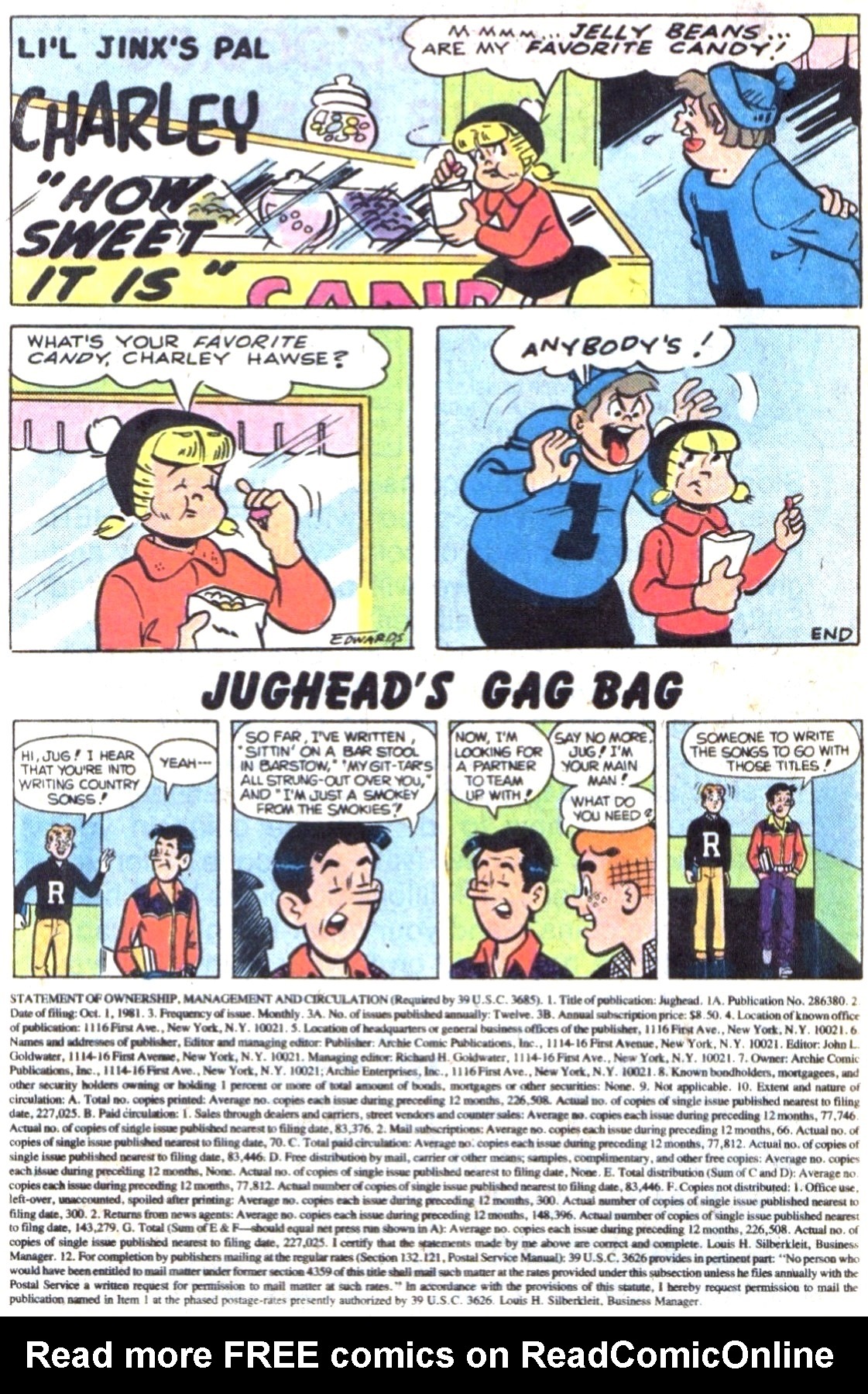Read online Jughead (1965) comic -  Issue #322 - 10
