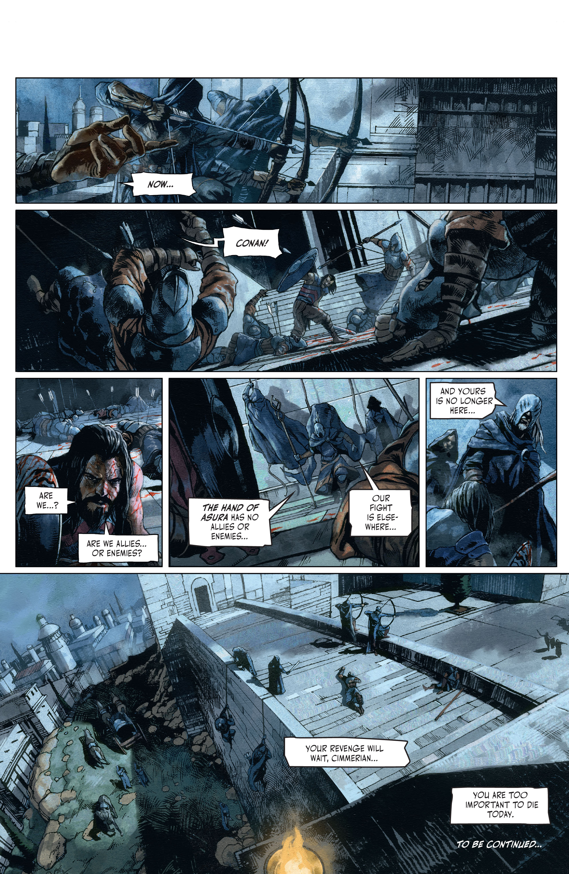 Read online The Cimmerian: Hour of the Dragon comic -  Issue #2 - 22