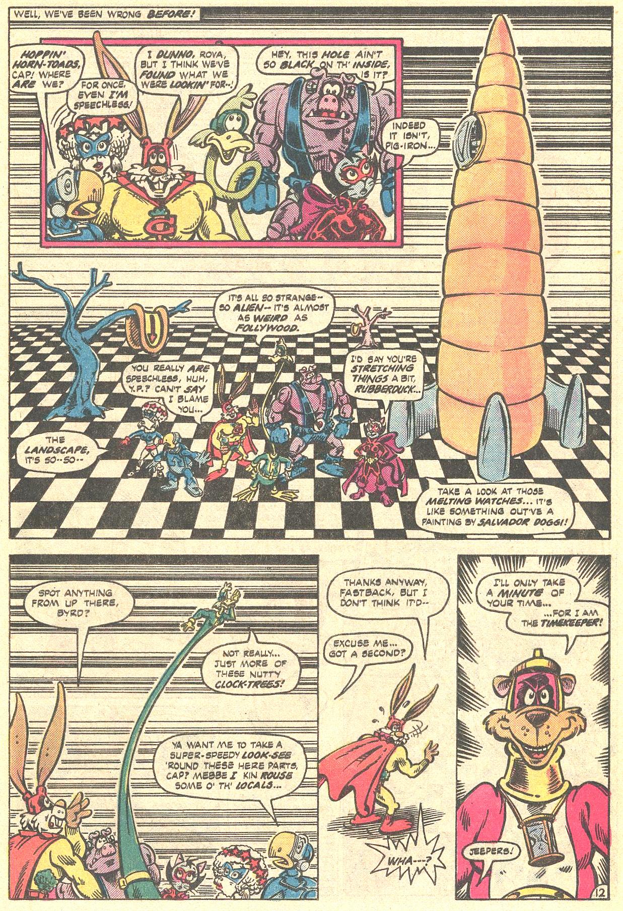 Read online Captain Carrot and His Amazing Zoo Crew! comic -  Issue #8 - 13
