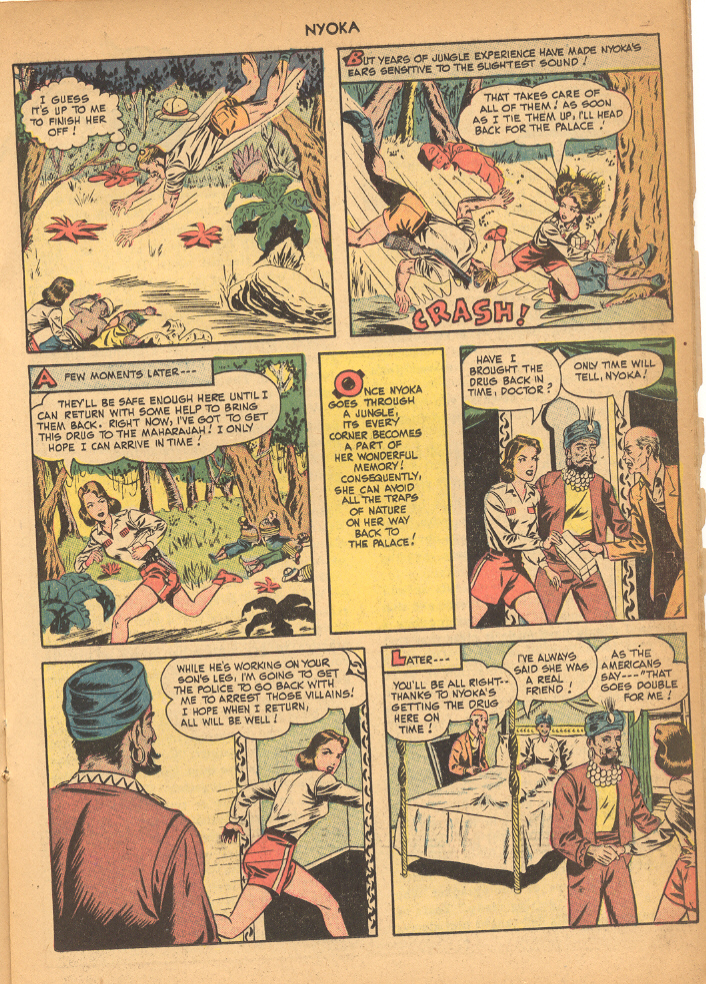 Read online Nyoka the Jungle Girl (1945) comic -  Issue #38 - 23
