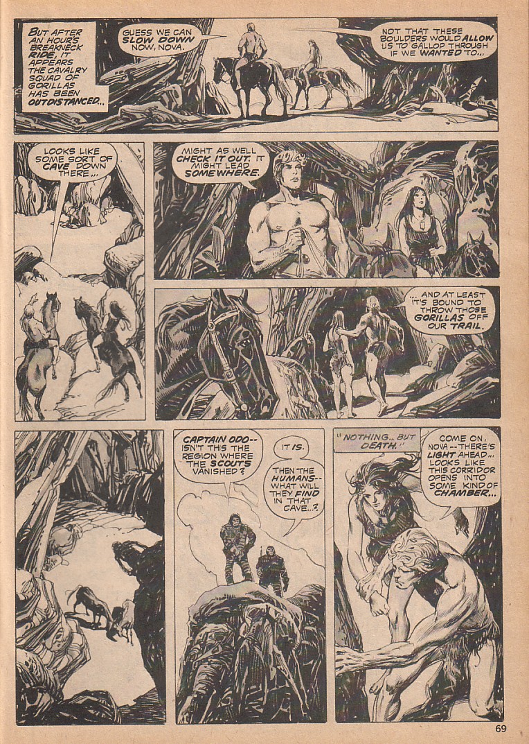 Read online Planet of the Apes comic -  Issue #7 - 69