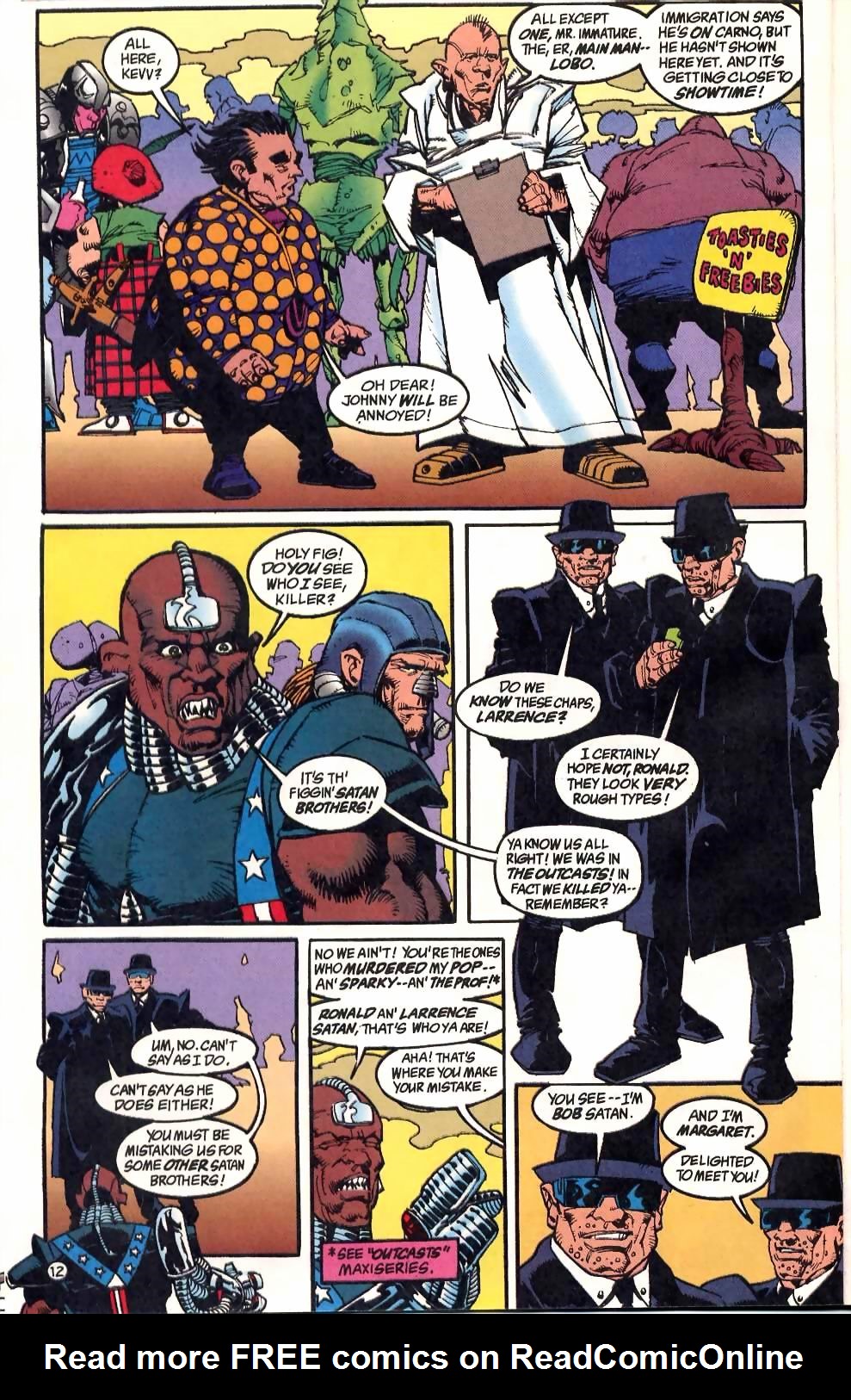 Read online Lobo: Unamerican Gladiators comic -  Issue #1 - 13