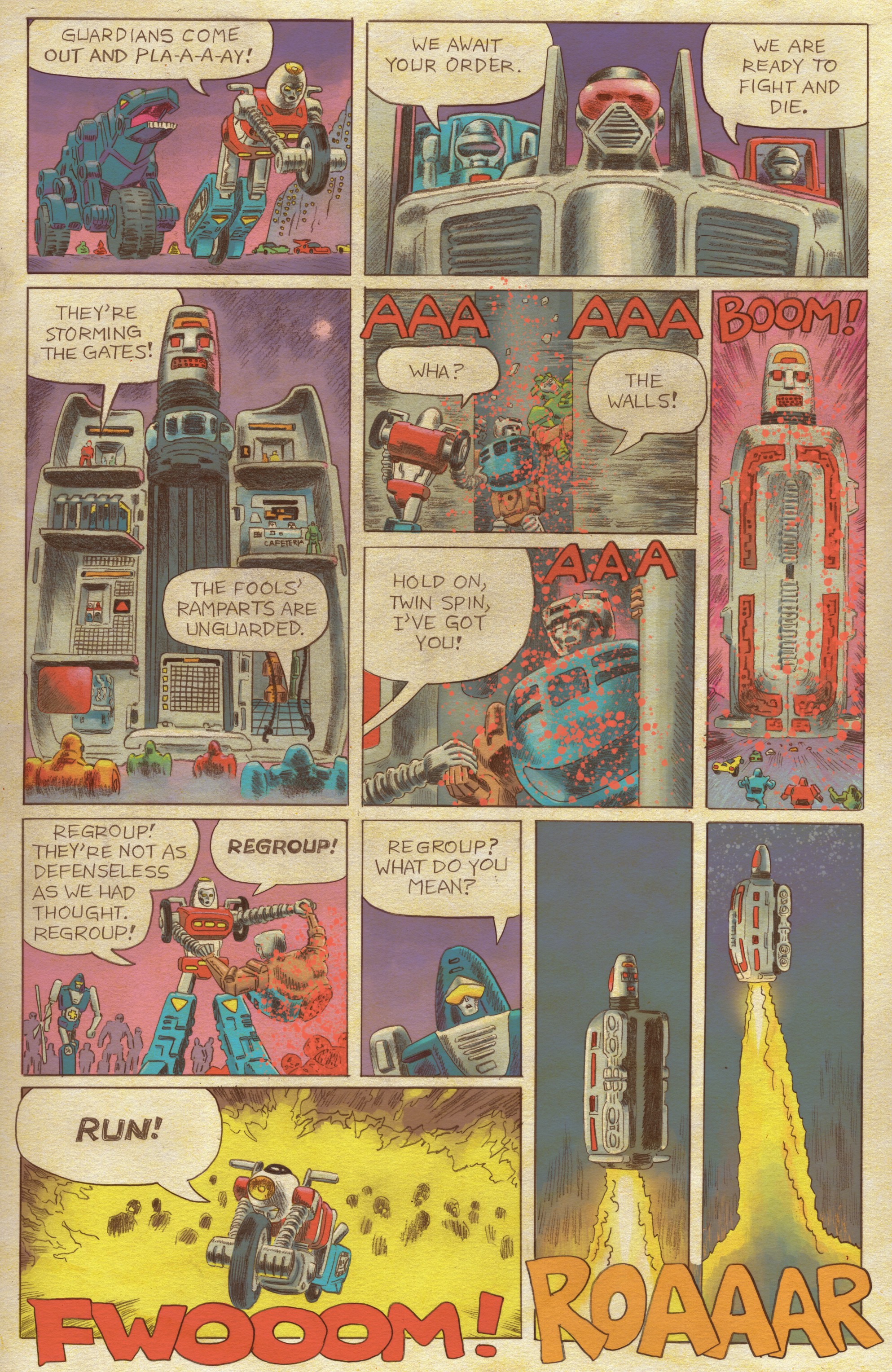 Read online Go-Bots comic -  Issue #3 - 15
