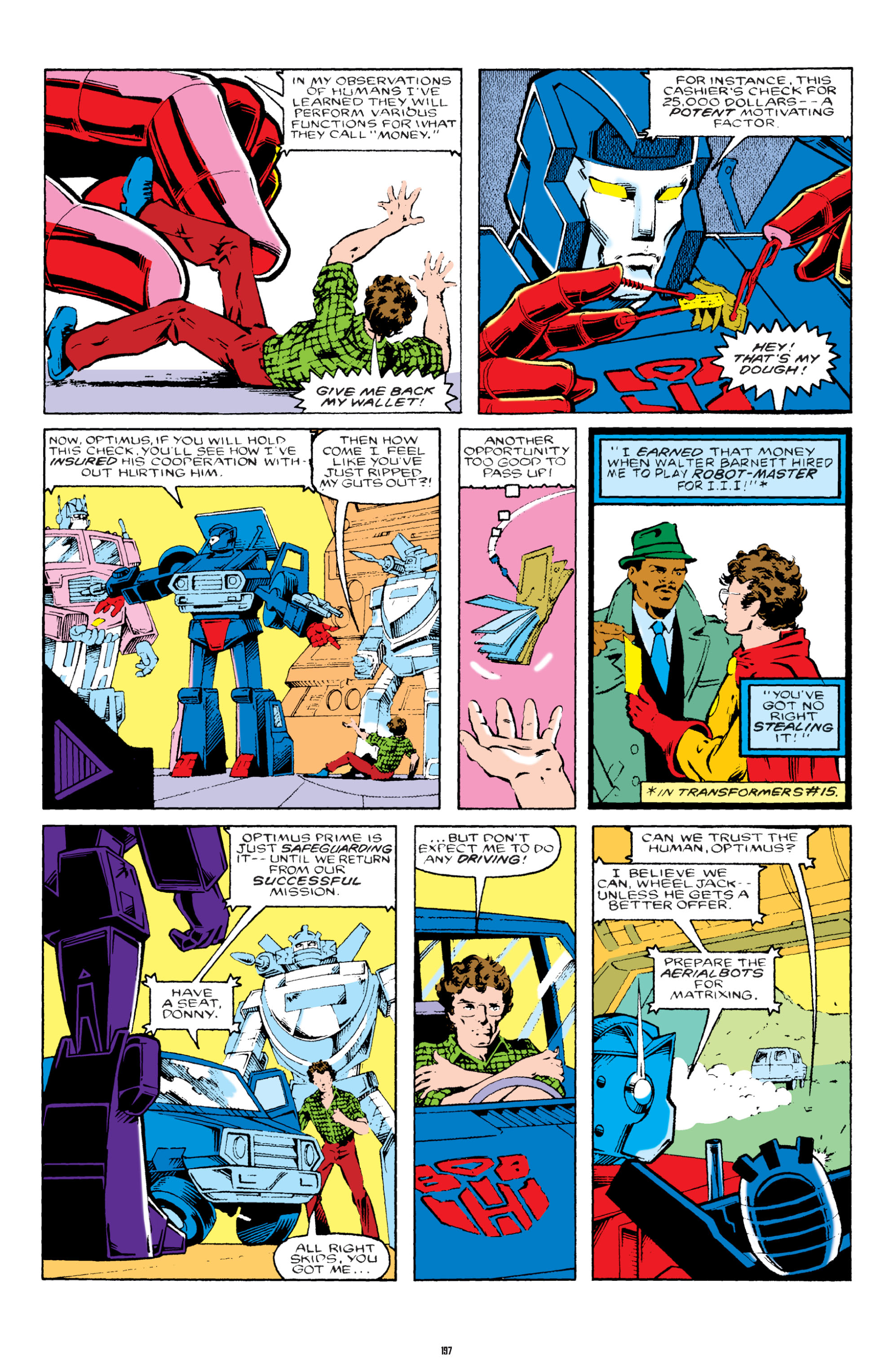 Read online The Transformers Classics comic -  Issue # TPB 2 - 198