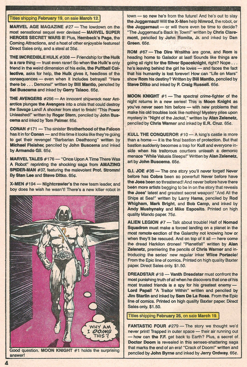 Read online Marvel Age comic -  Issue #26 - 6