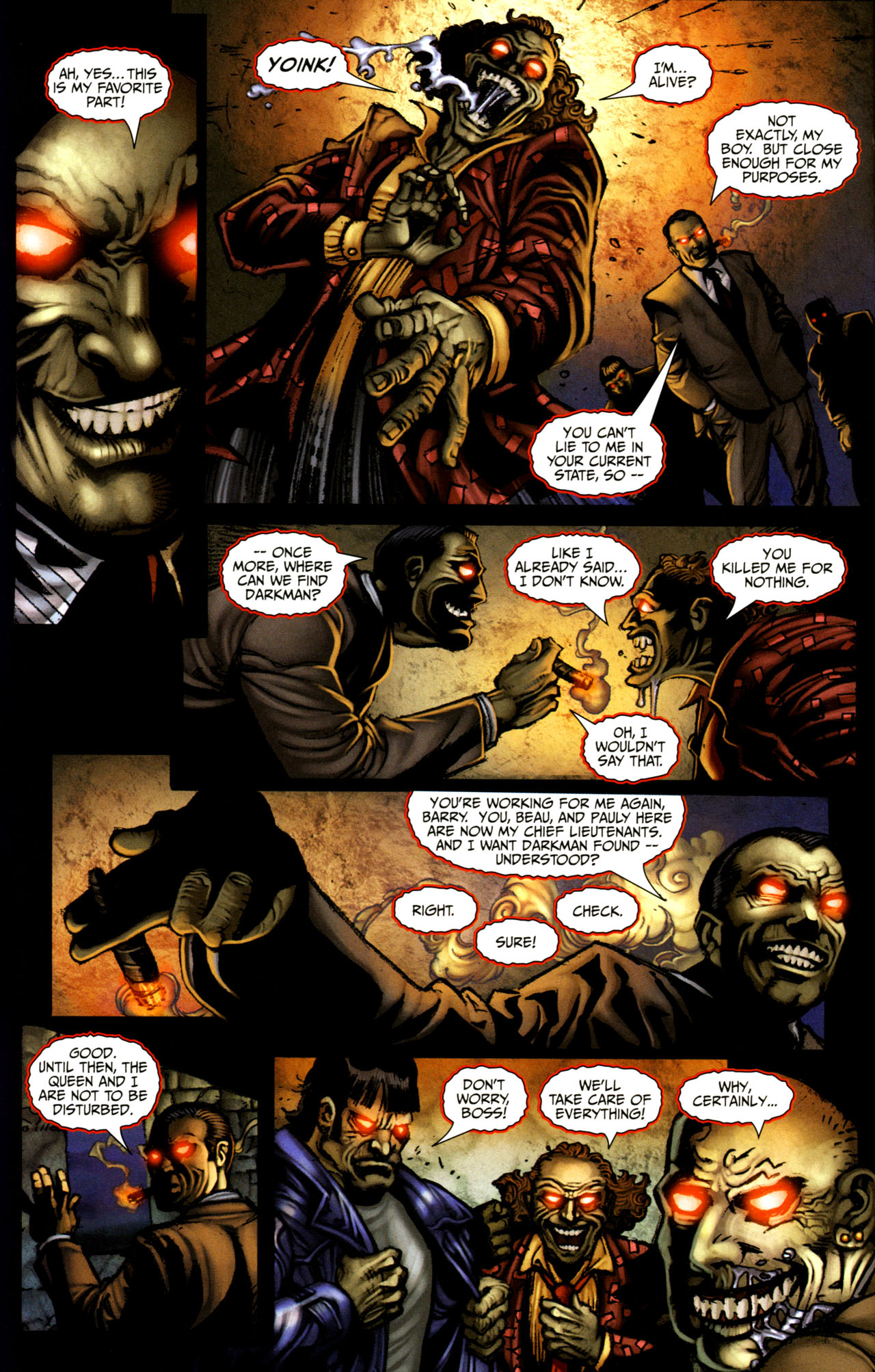 Read online Darkman vs. the Army of Darkness comic -  Issue #4 - 6