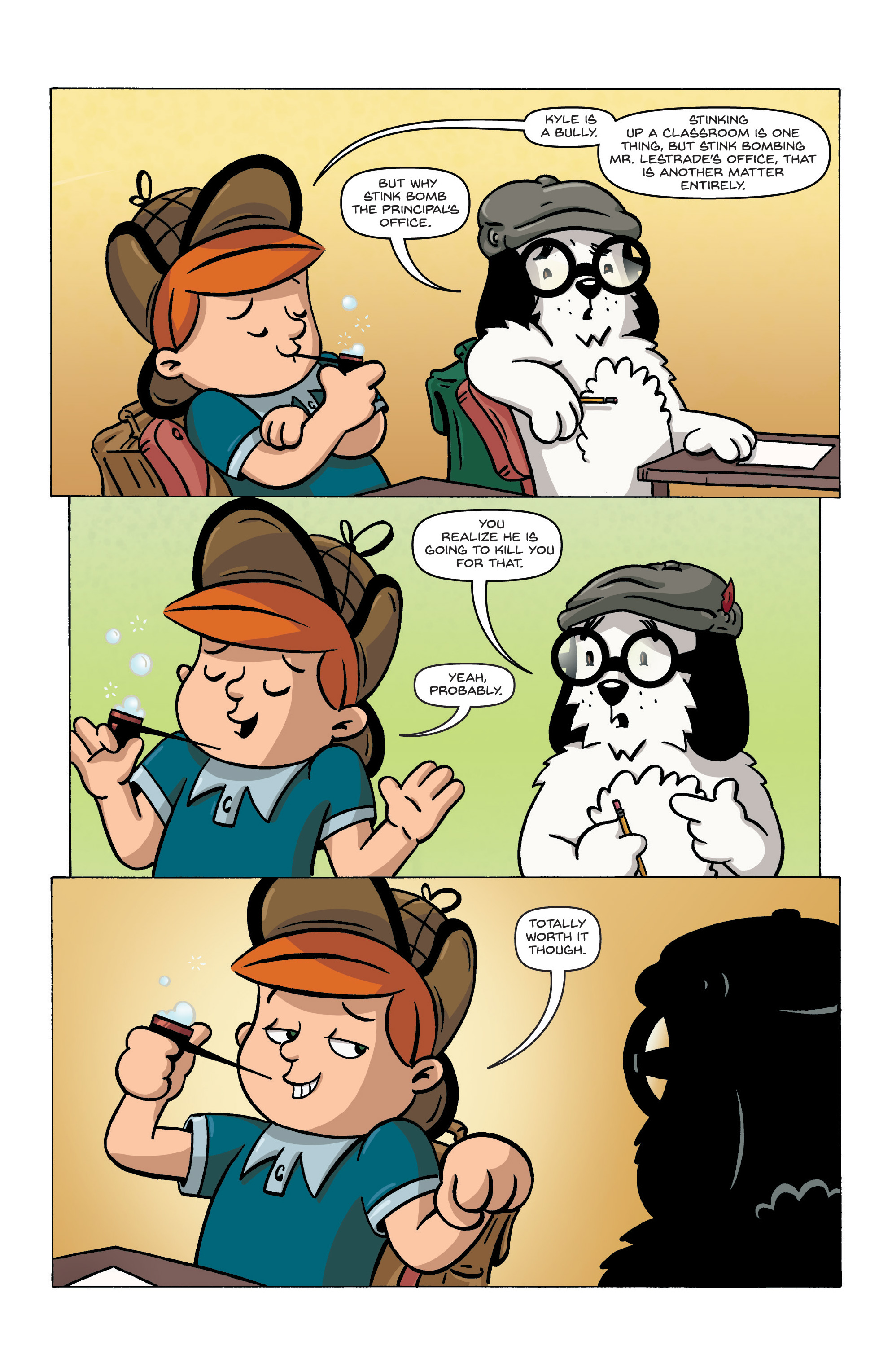 Read online Kid Sherlock comic -  Issue #1 - 23