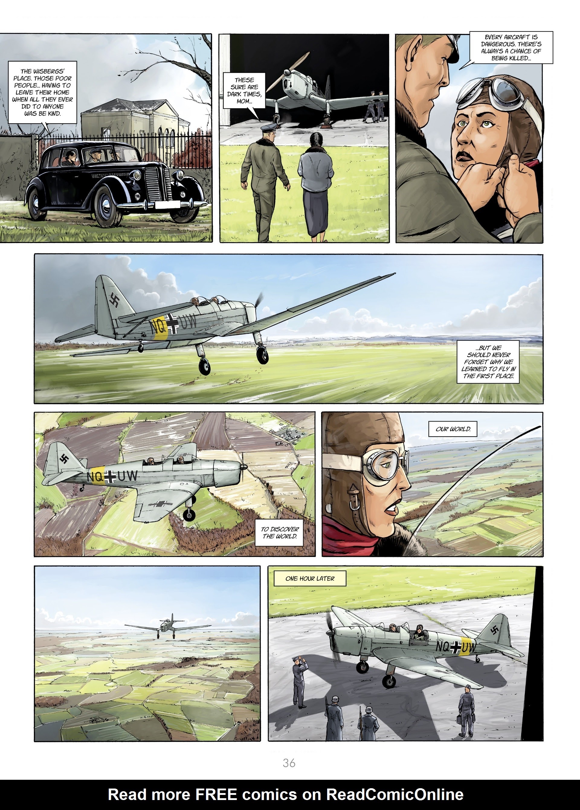 Read online Wings of War Adler comic -  Issue #2 - 38