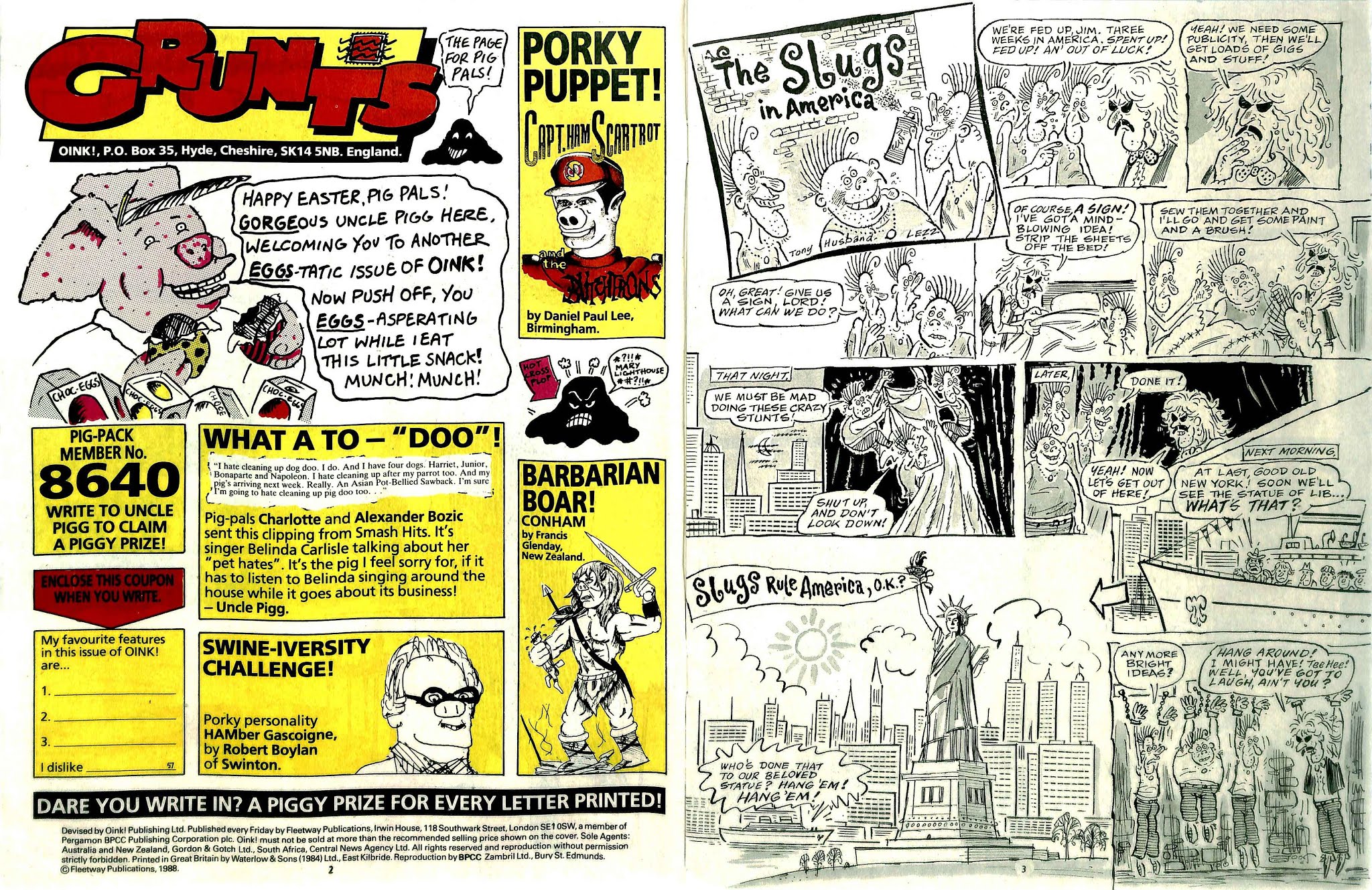 Read online Oink! comic -  Issue #57 - 2