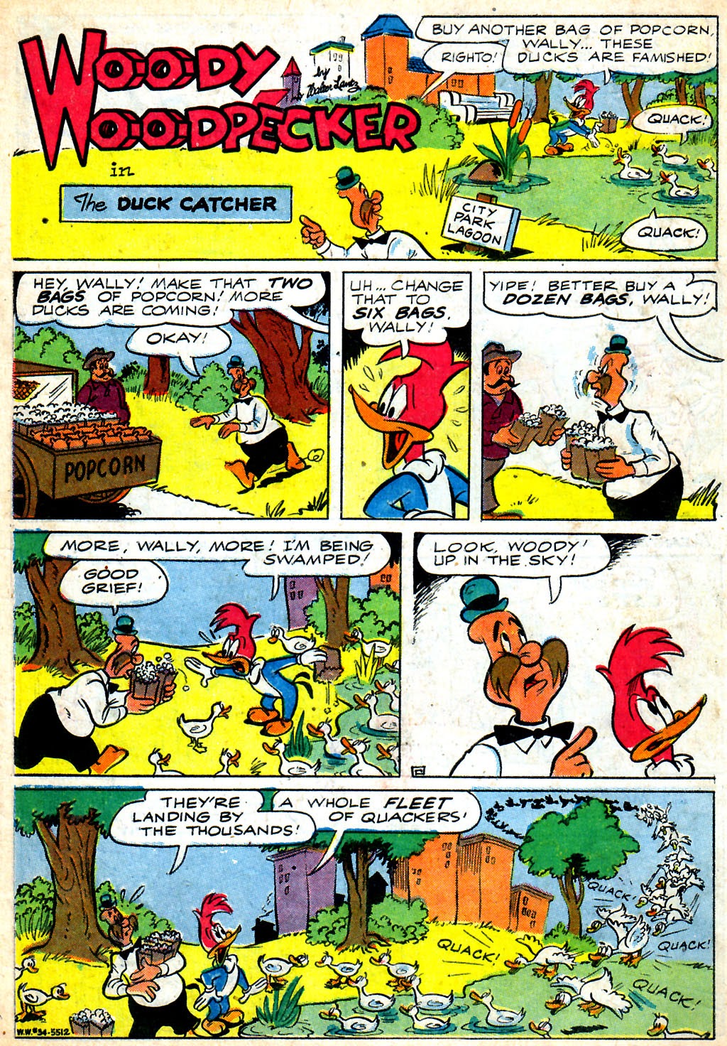 Read online Walter Lantz Woody Woodpecker (1952) comic -  Issue #34 - 3