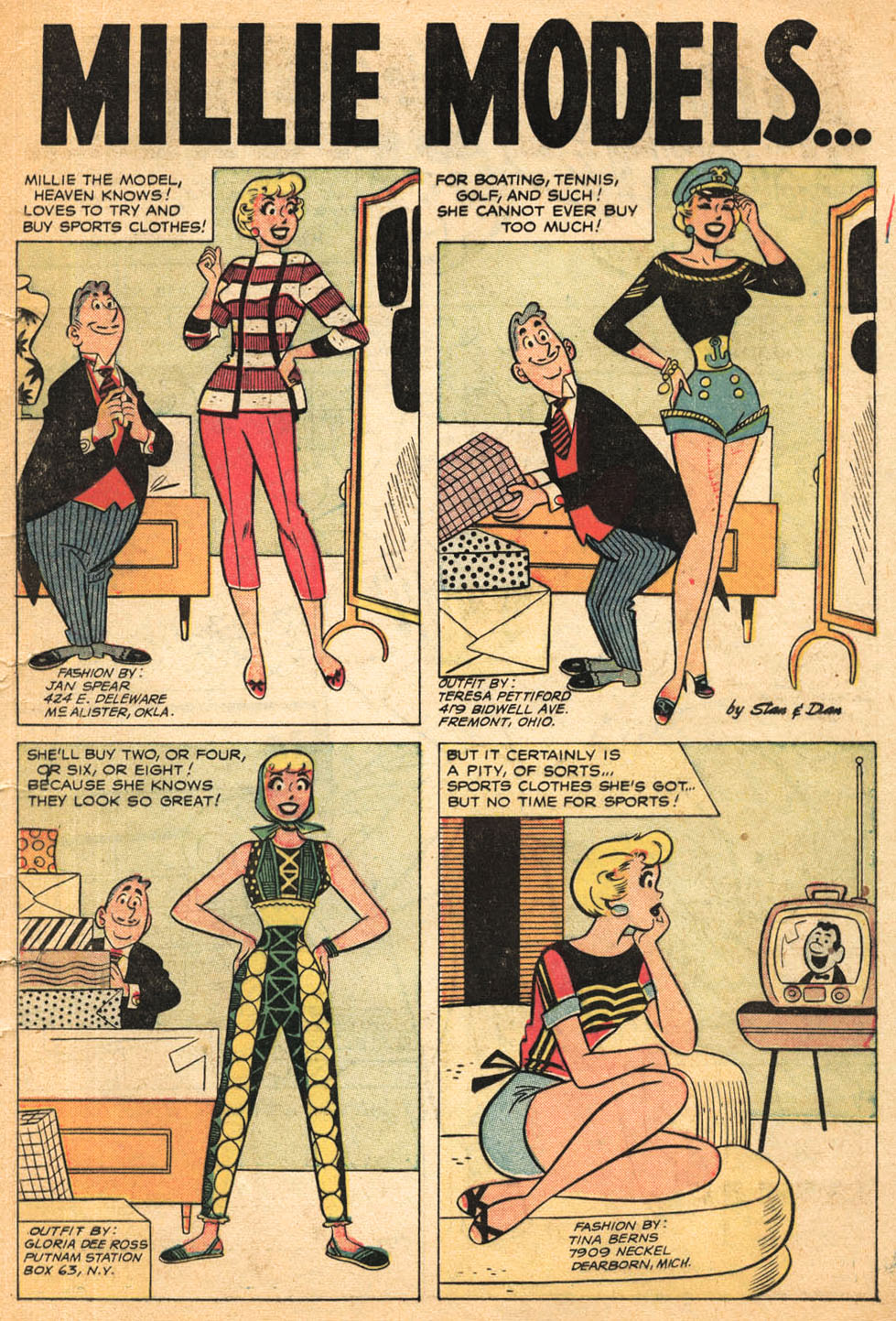 Read online Millie the Model comic -  Issue #82 - 13