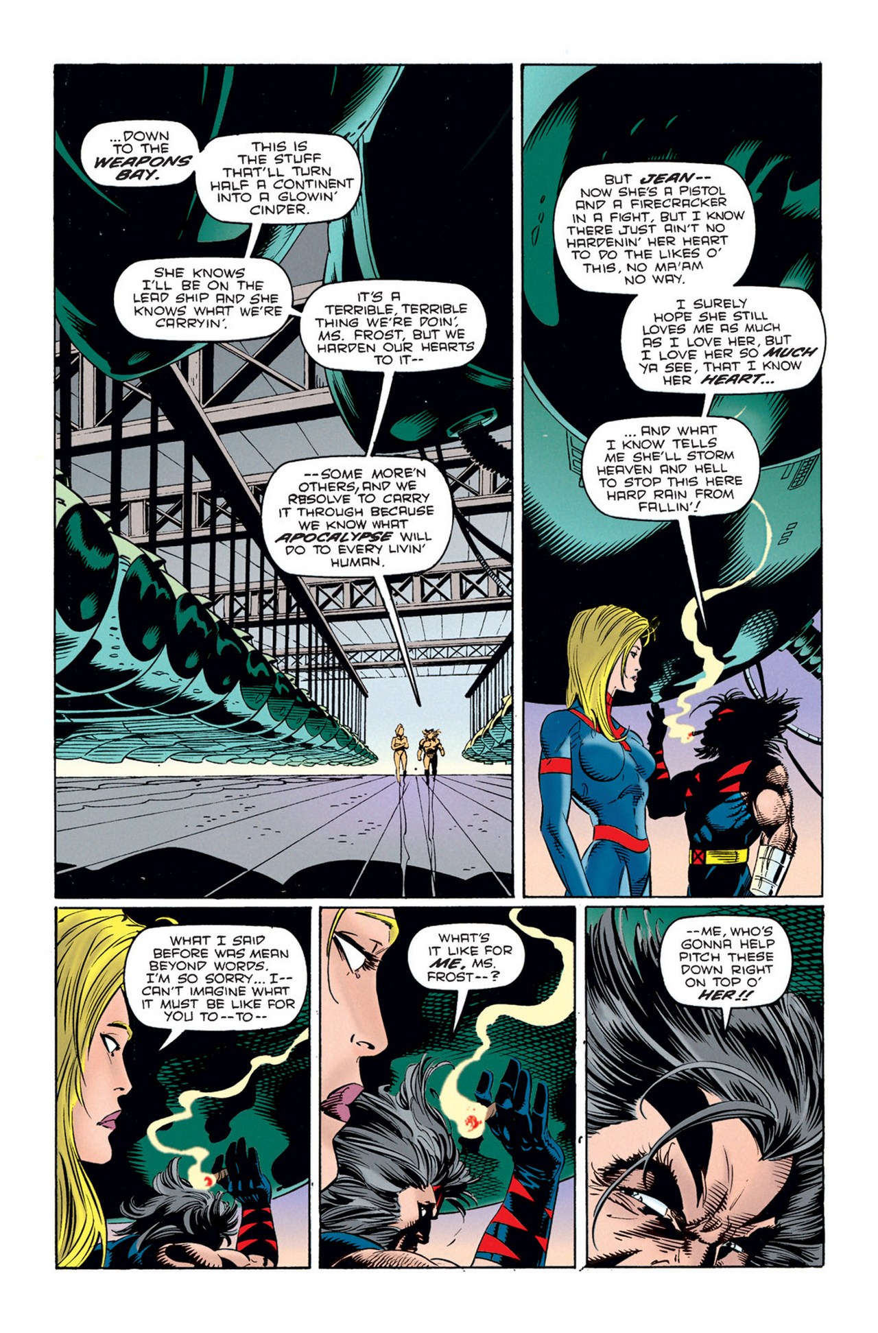 Read online Weapon X (1995) comic -  Issue #4 - 10