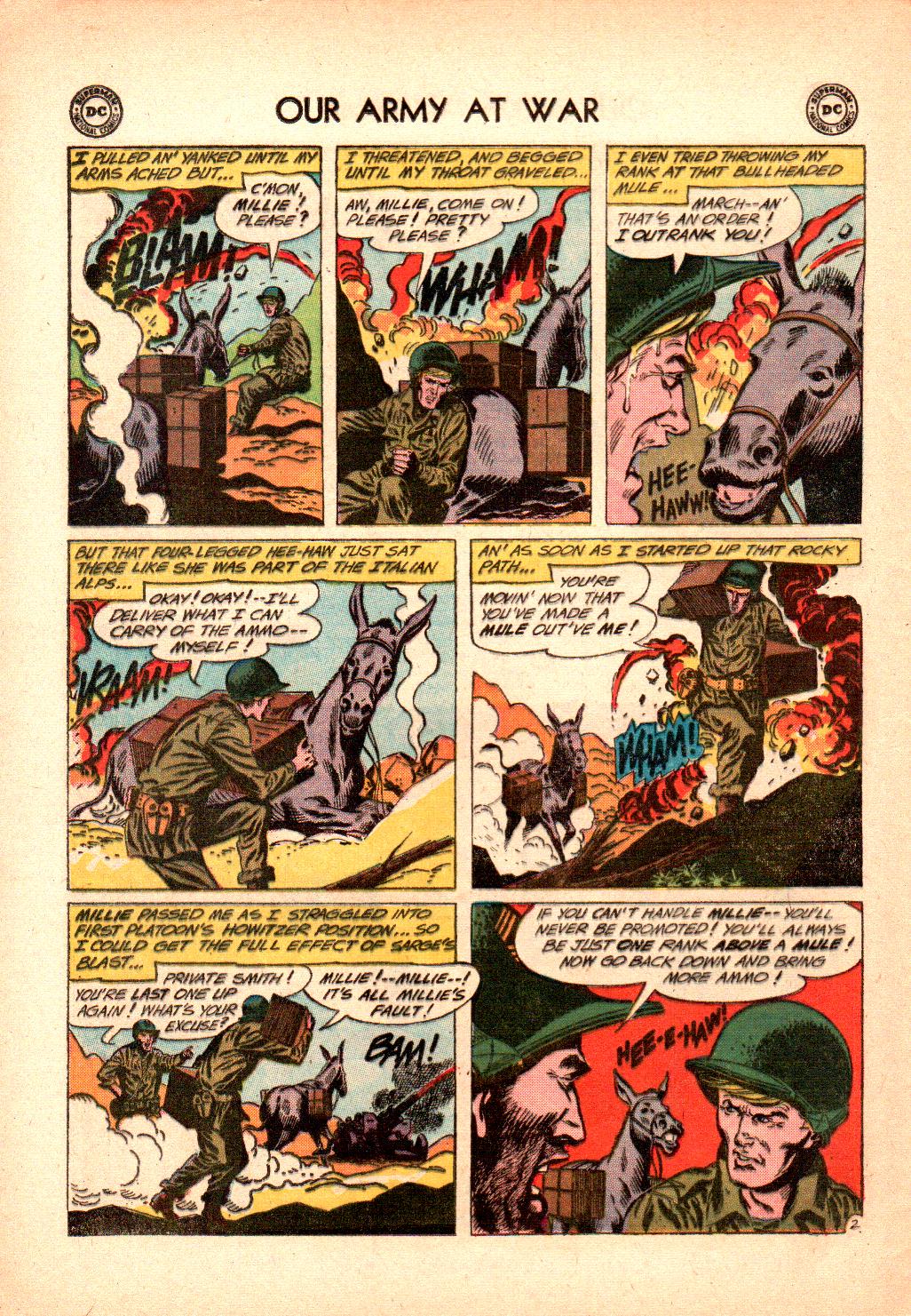 Read online Our Army at War (1952) comic -  Issue #117 - 28