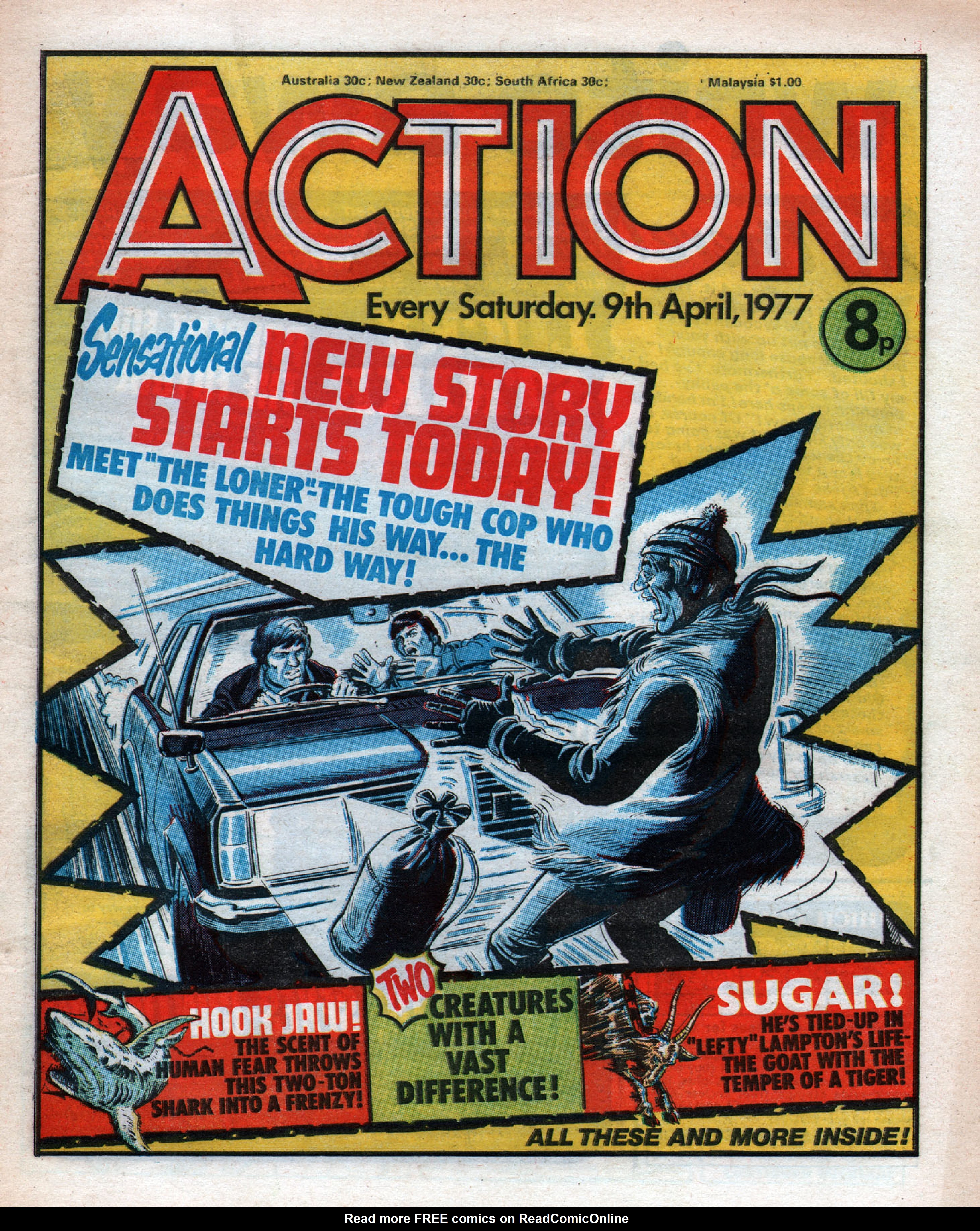 Read online Action (1976) comic -  Issue #56 - 1
