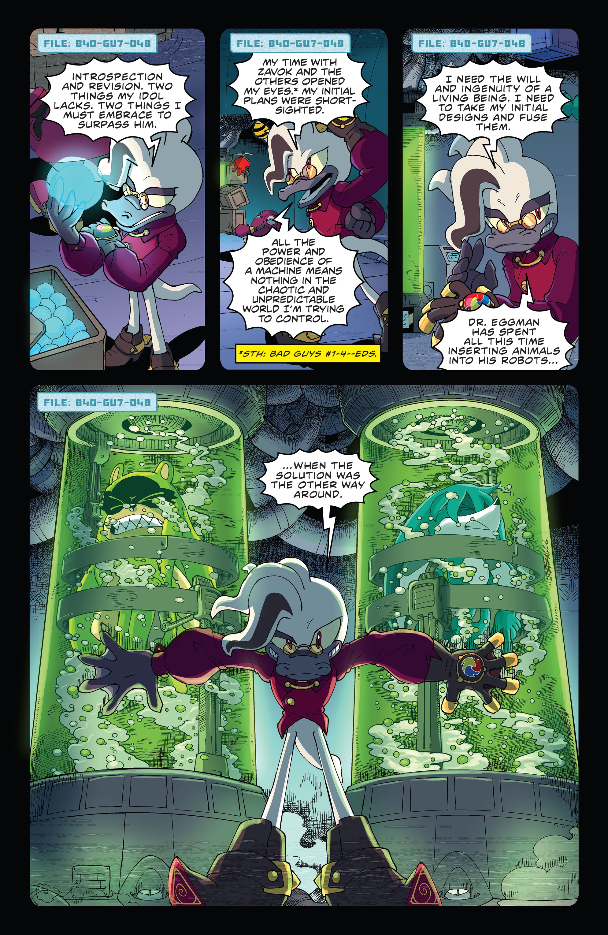 Read online Sonic the Hedgehog: Imposter Syndrome comic -  Issue #3 - 6