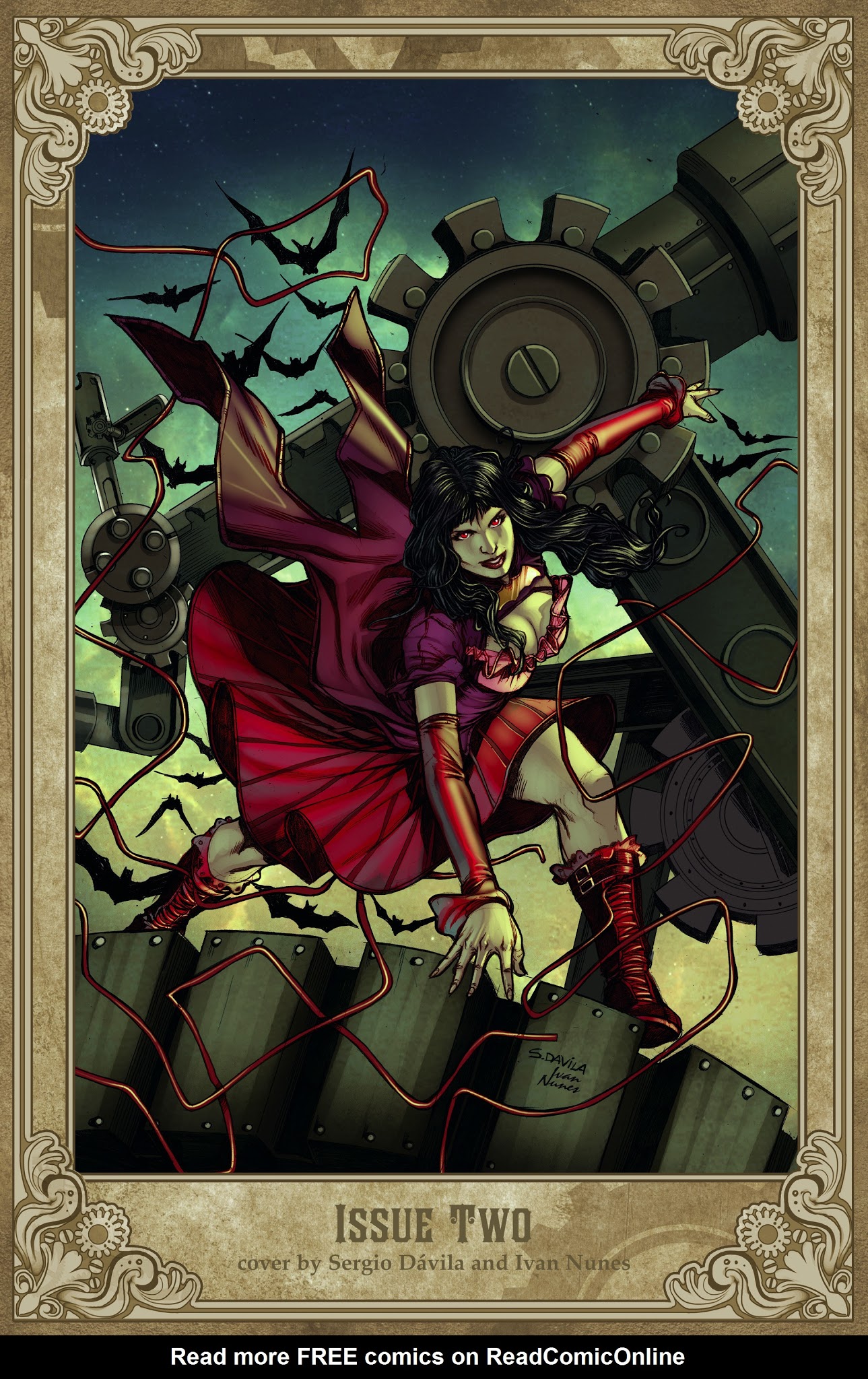 Read online Legenderry: Vampirella comic -  Issue # _TPB - 124