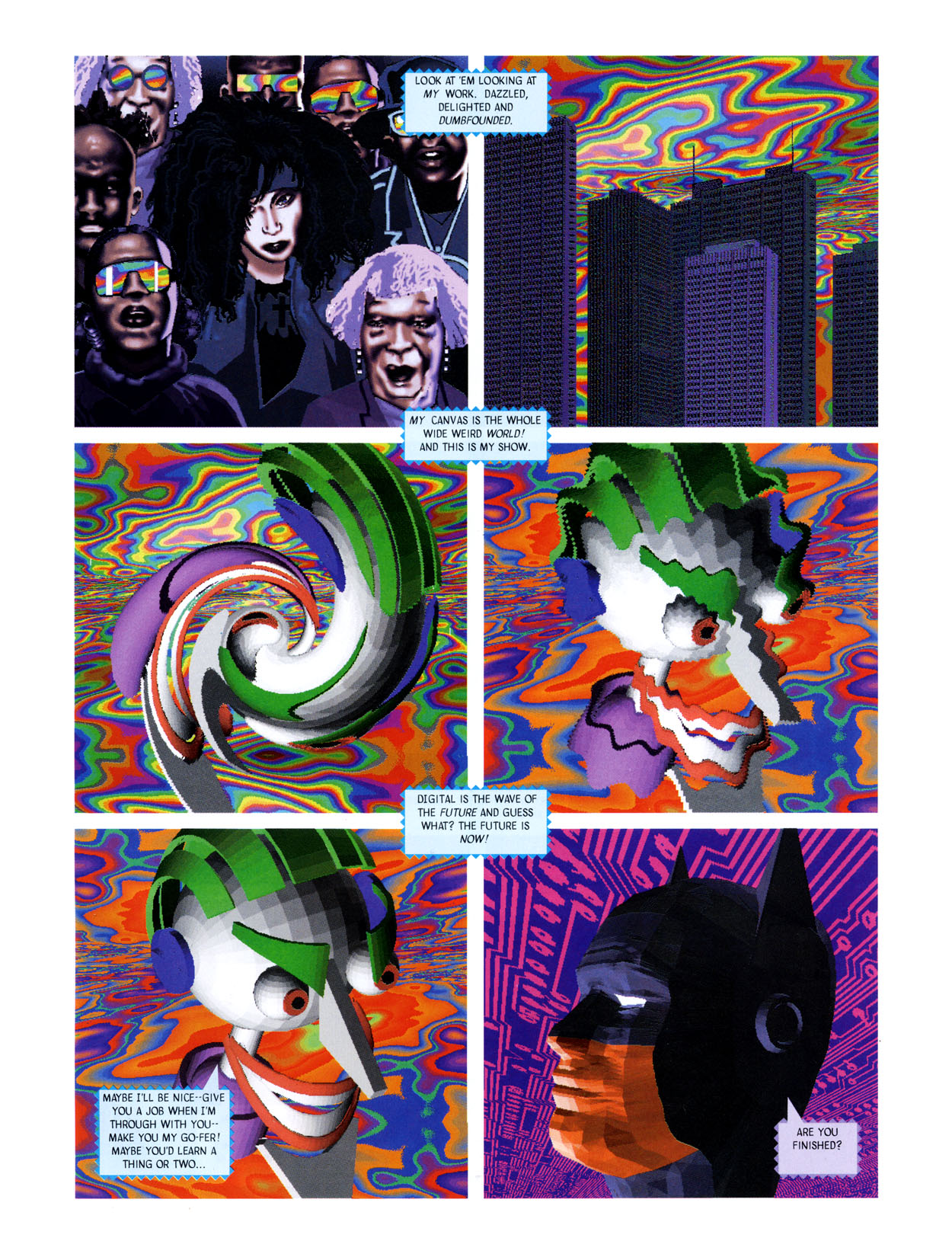 Read online Batman: Digital Justice comic -  Issue # TPB - 92