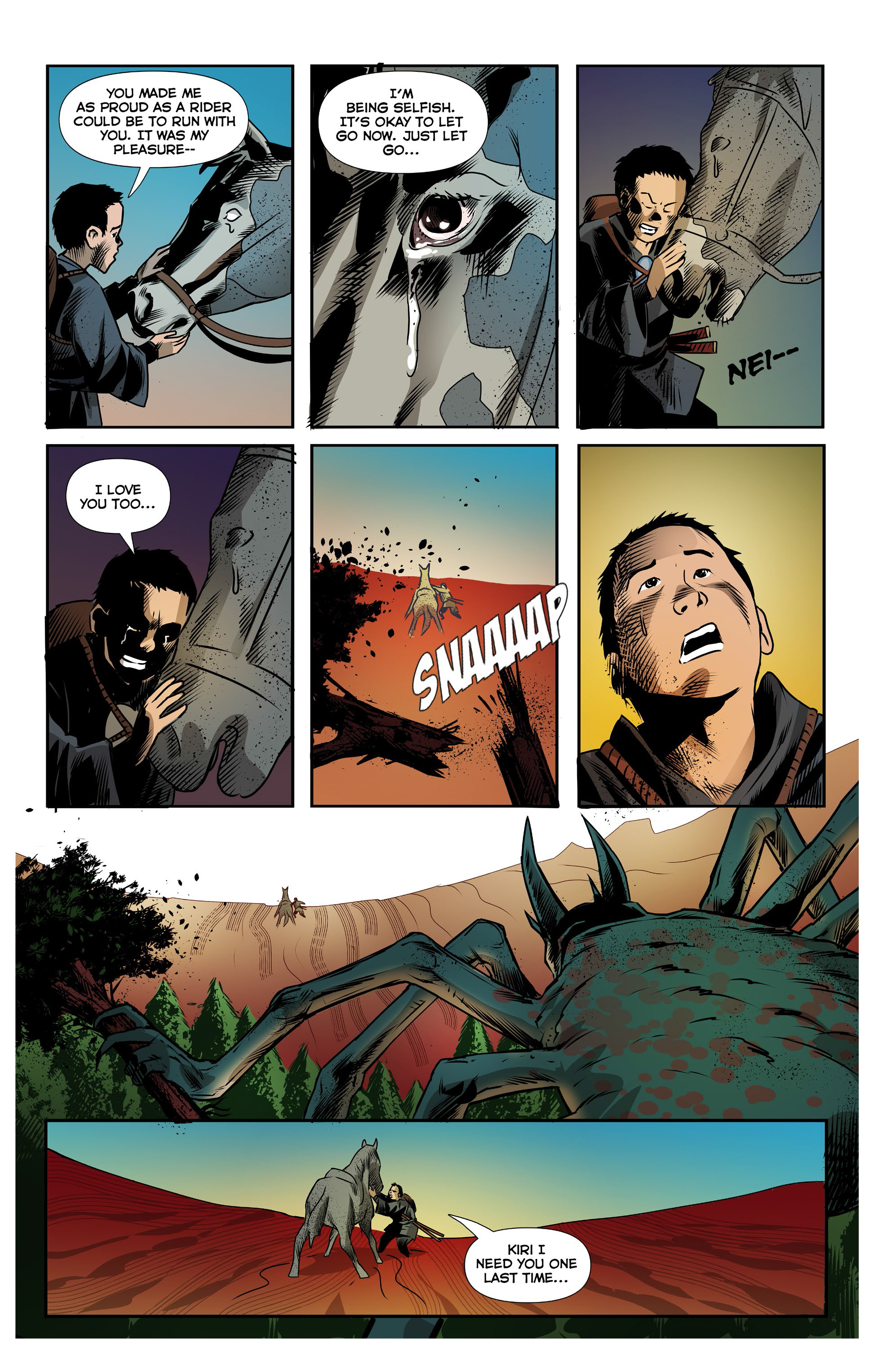 Read online The Boy Who Conquered a Mountain comic -  Issue # TPB - 30