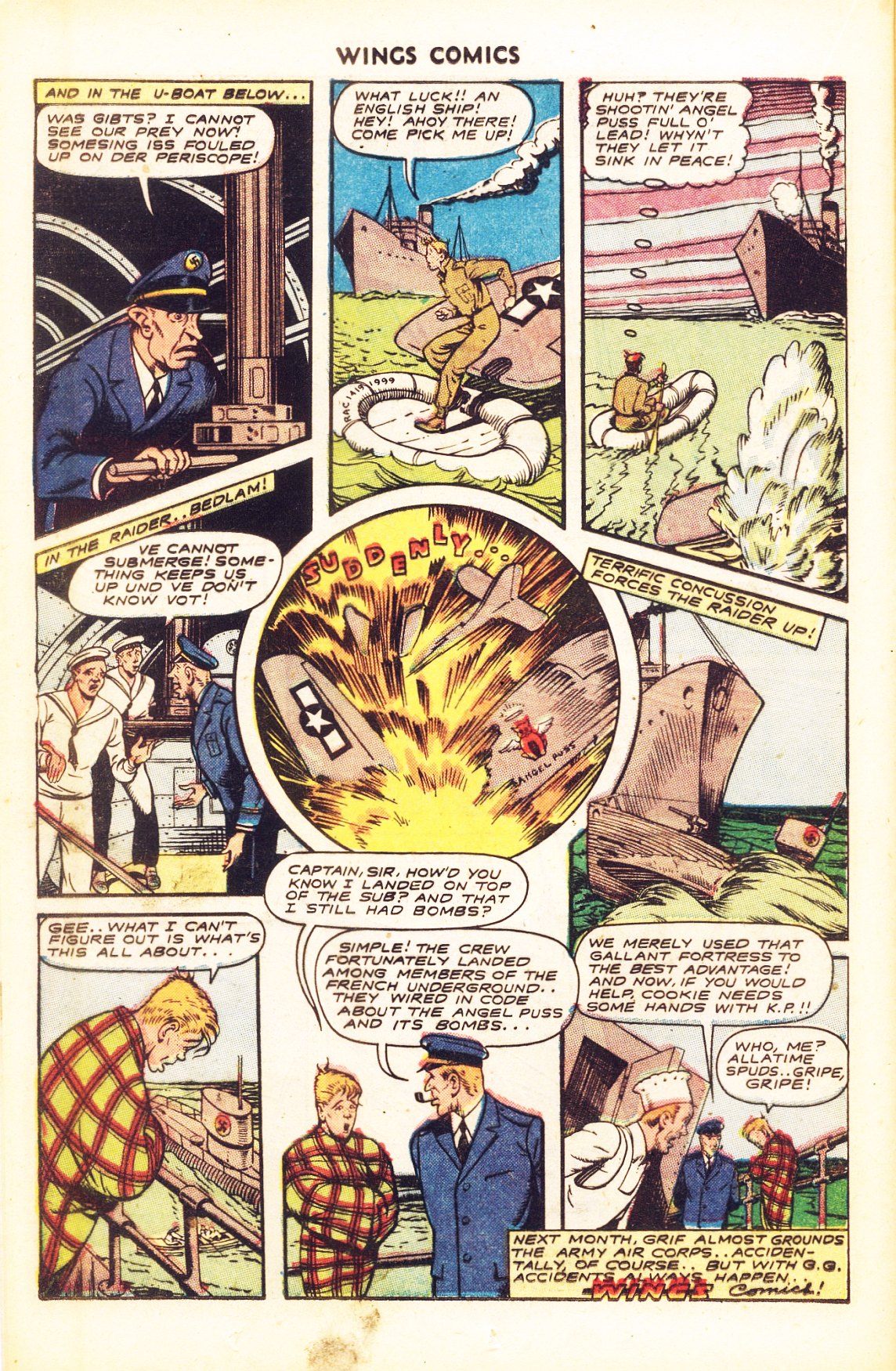 Read online Wings Comics comic -  Issue #50 - 20