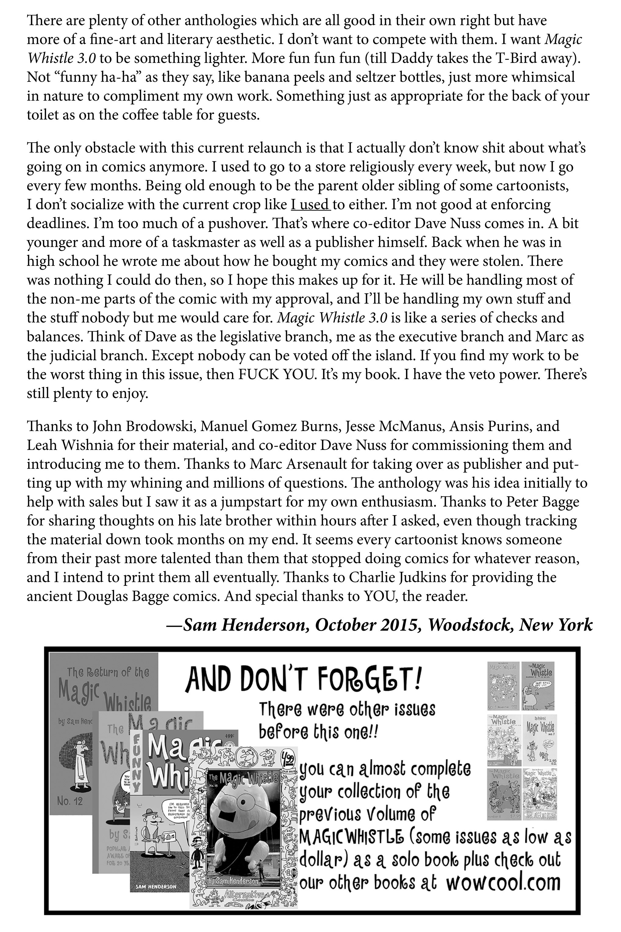 Read online Magic Whistle 3.0 comic -  Issue # Full - 51