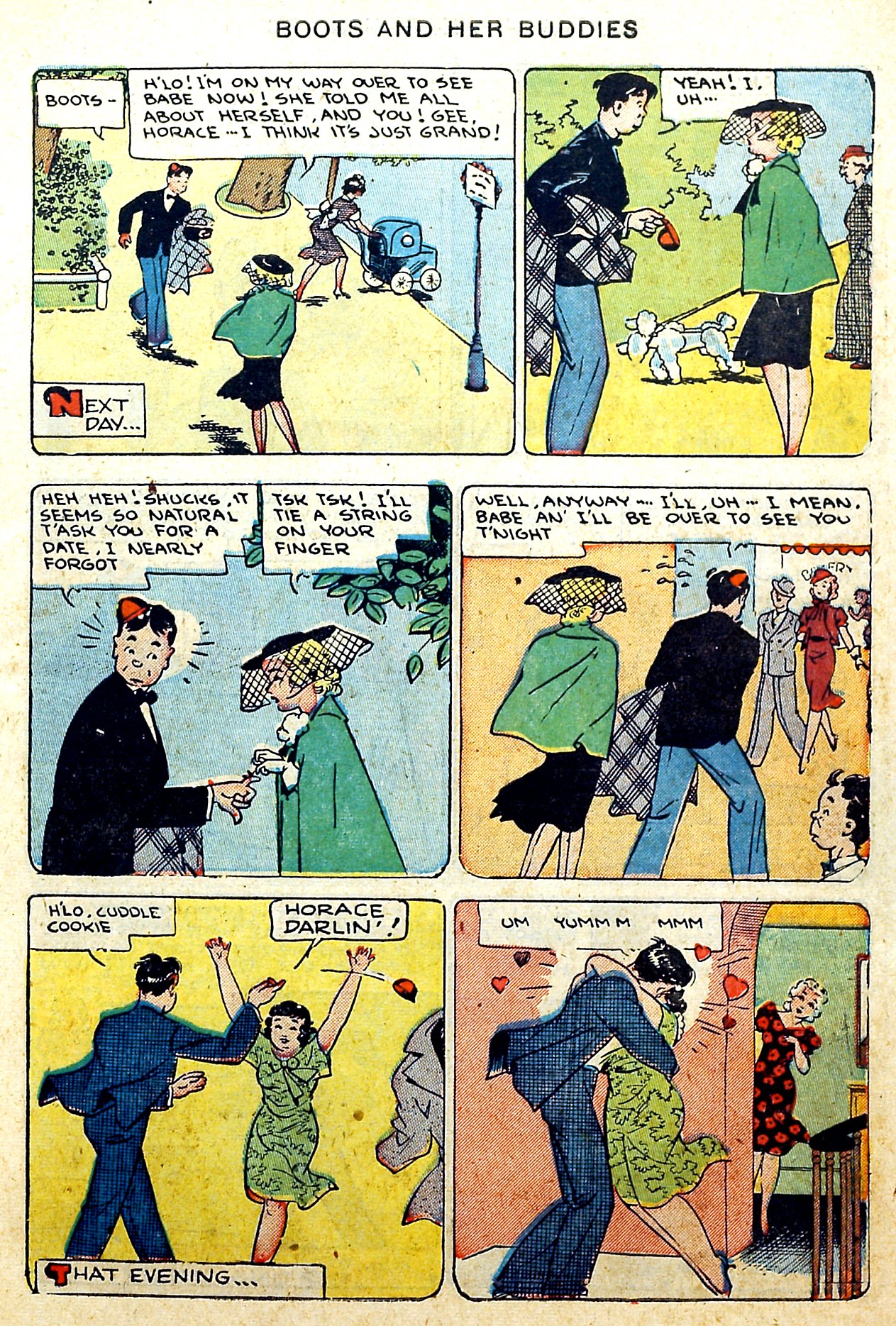 Read online Boots and Her Buddies (1948) comic -  Issue #5 - 7