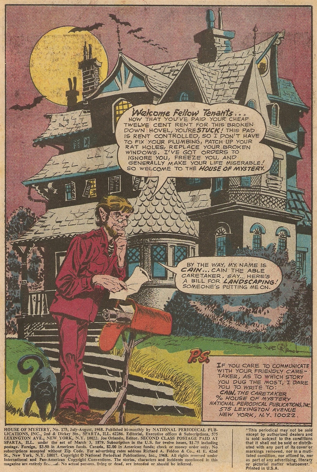 Read online House of Mystery (1951) comic -  Issue #175 - 3