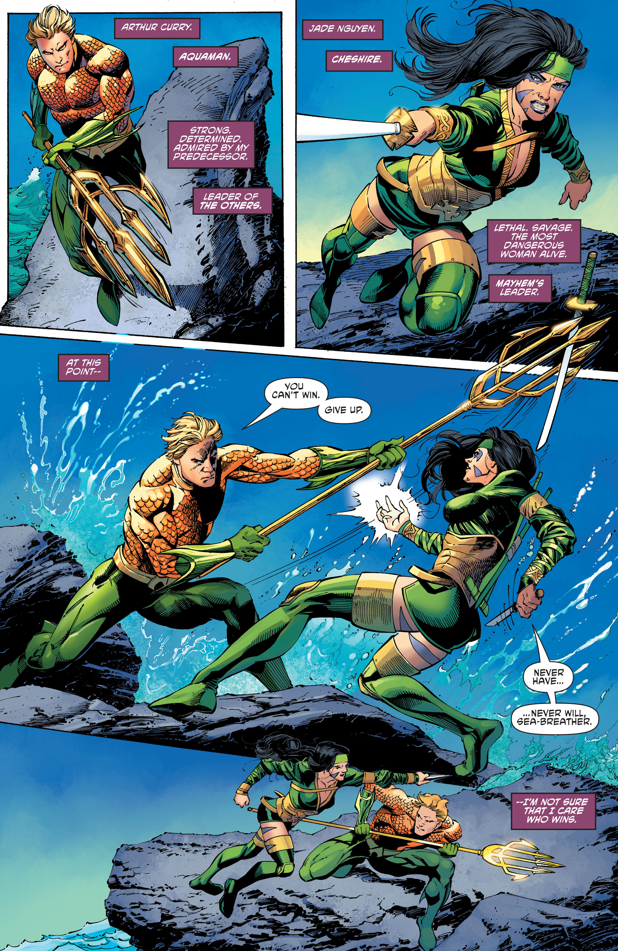 Read online Aquaman and the Others comic -  Issue #11 - 2