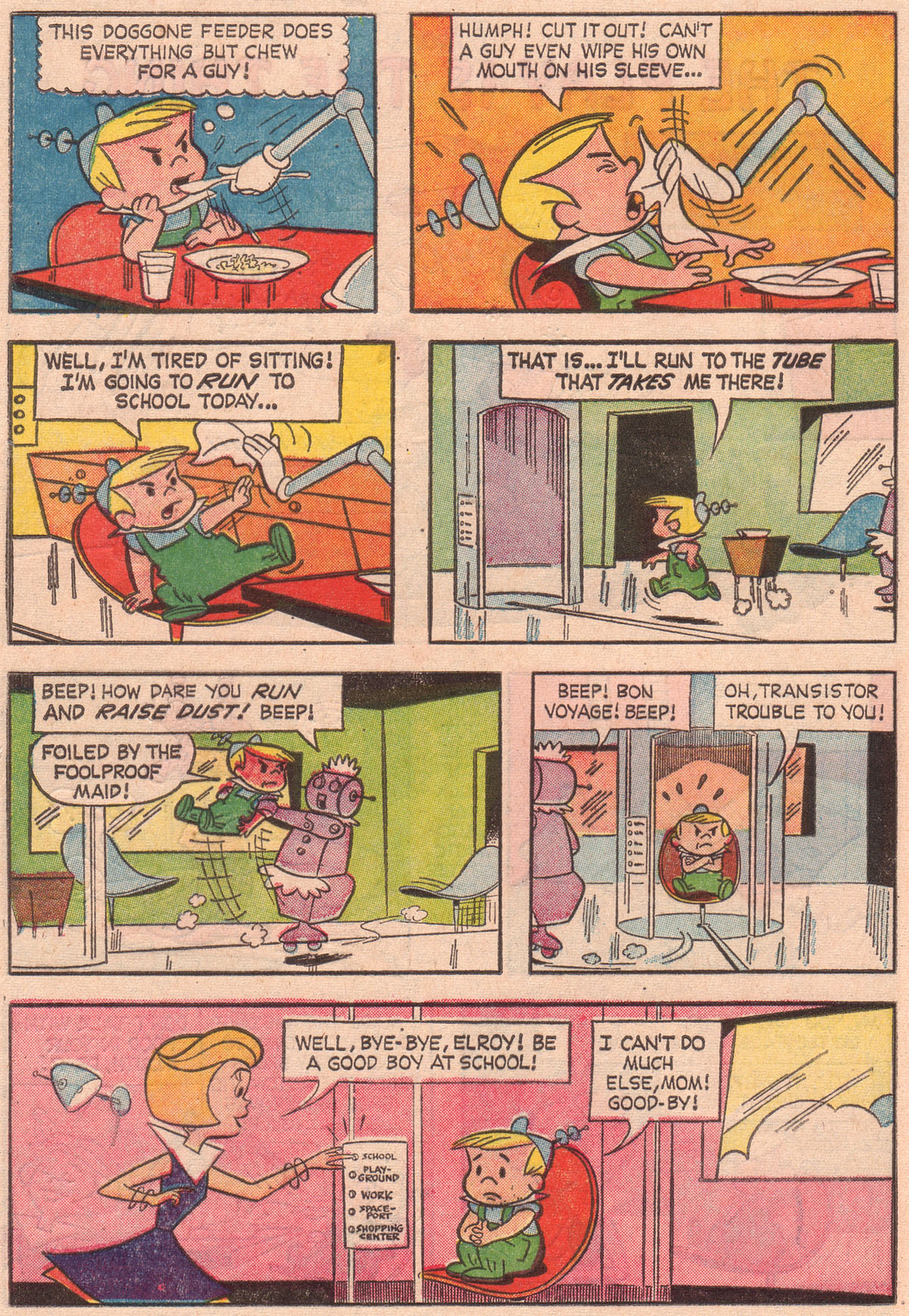 Read online The Jetsons (1963) comic -  Issue #28 - 28