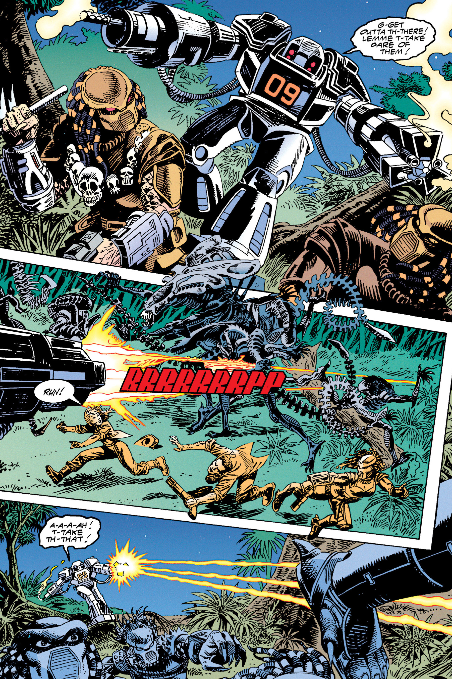 Read online Aliens vs. Predator Omnibus comic -  Issue # _TPB 1 Part 4 - 21