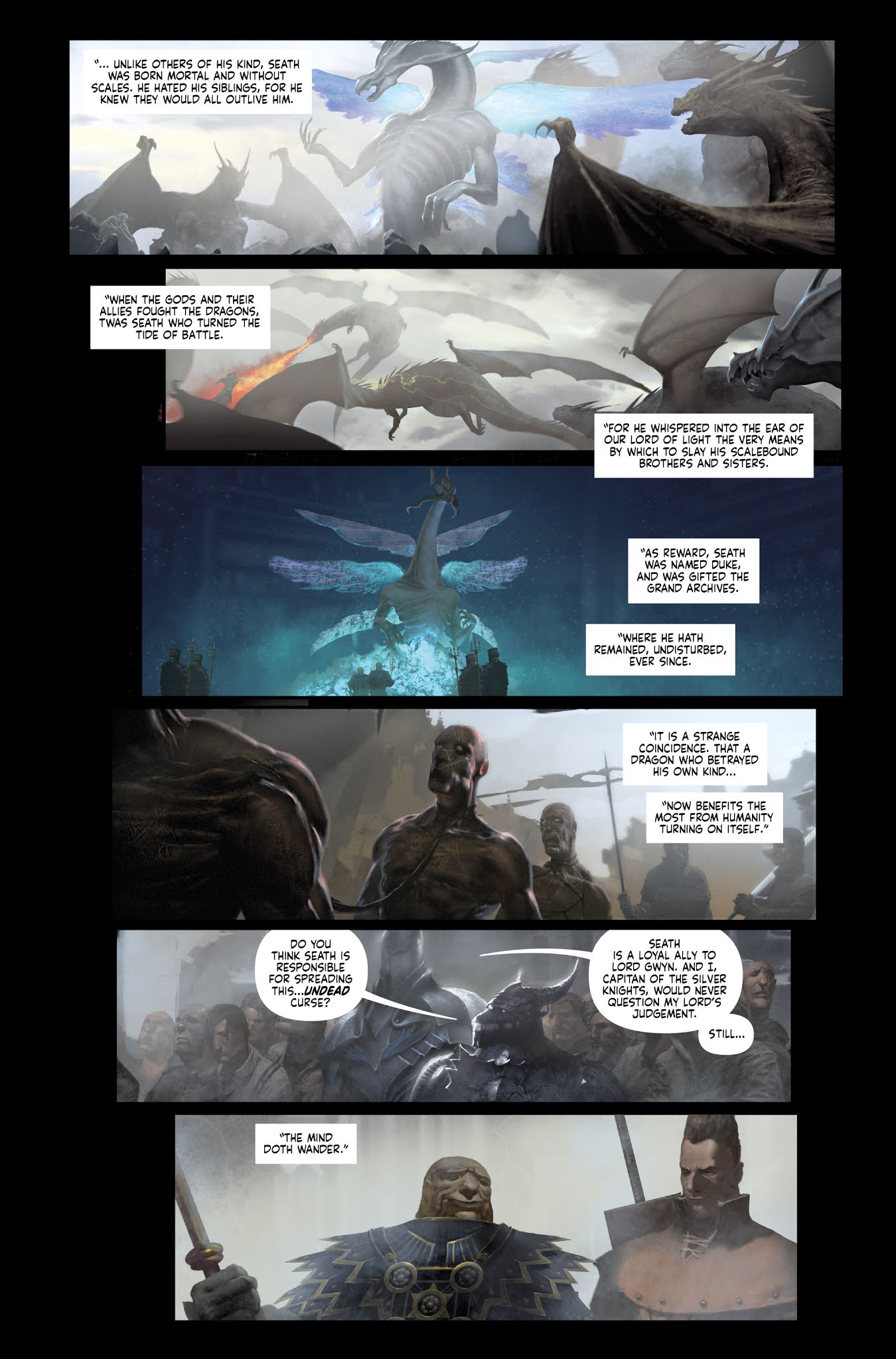 Read online Dark Souls: The Age of Fire comic -  Issue #3 - 17