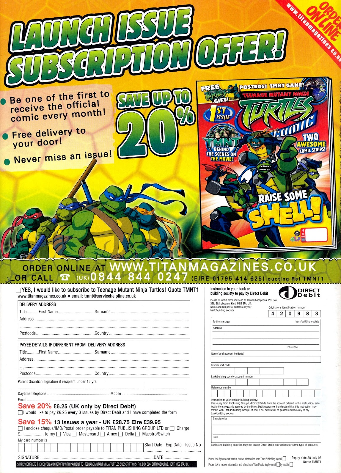 Teenage Mutant Ninja Turtles Comic issue 1 - Page 40