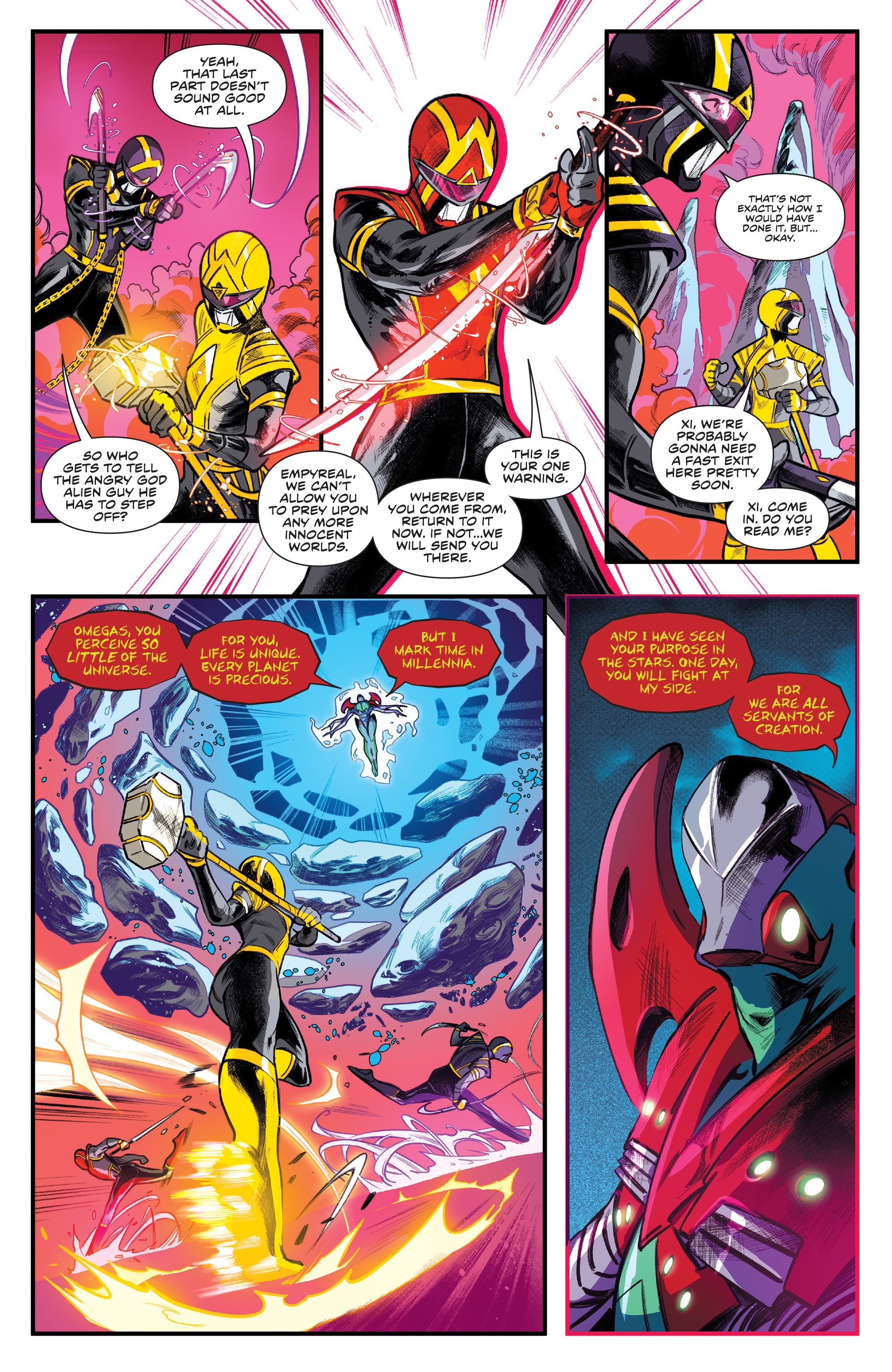 Read online Mighty Morphin Power Rangers comic -  Issue #54 - 7